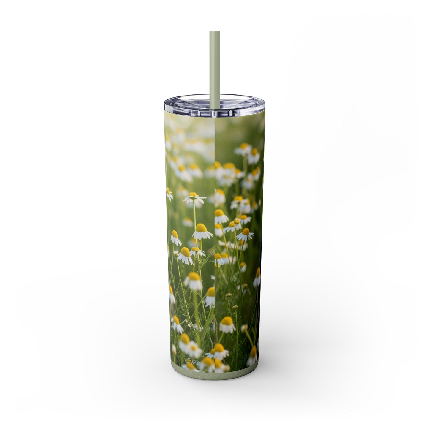 Miniature Schnauzer Skinny Tumbler with Straw, 20oz