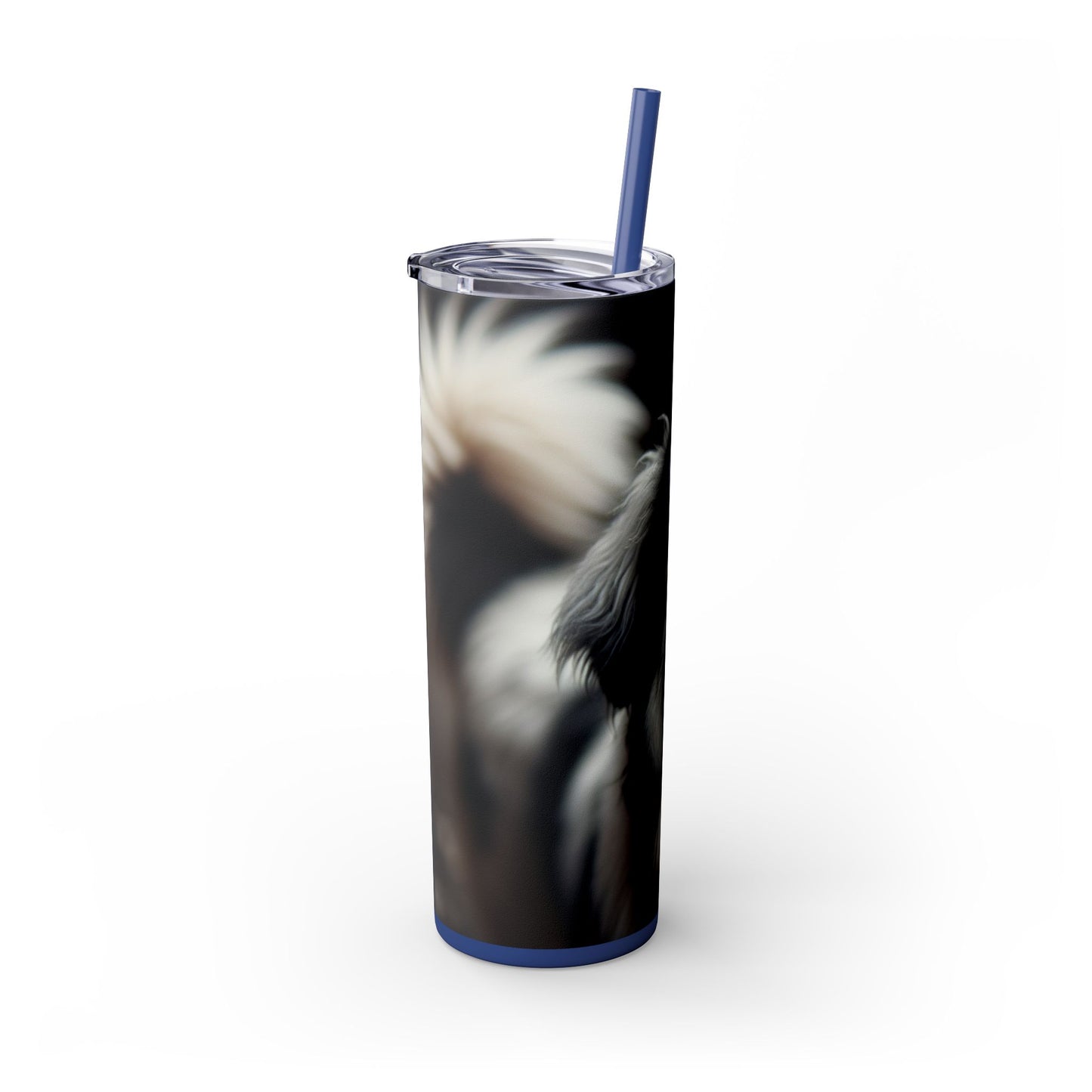 Romanian Mioritic Shepherd Dog Tumbler with Straw, 20oz