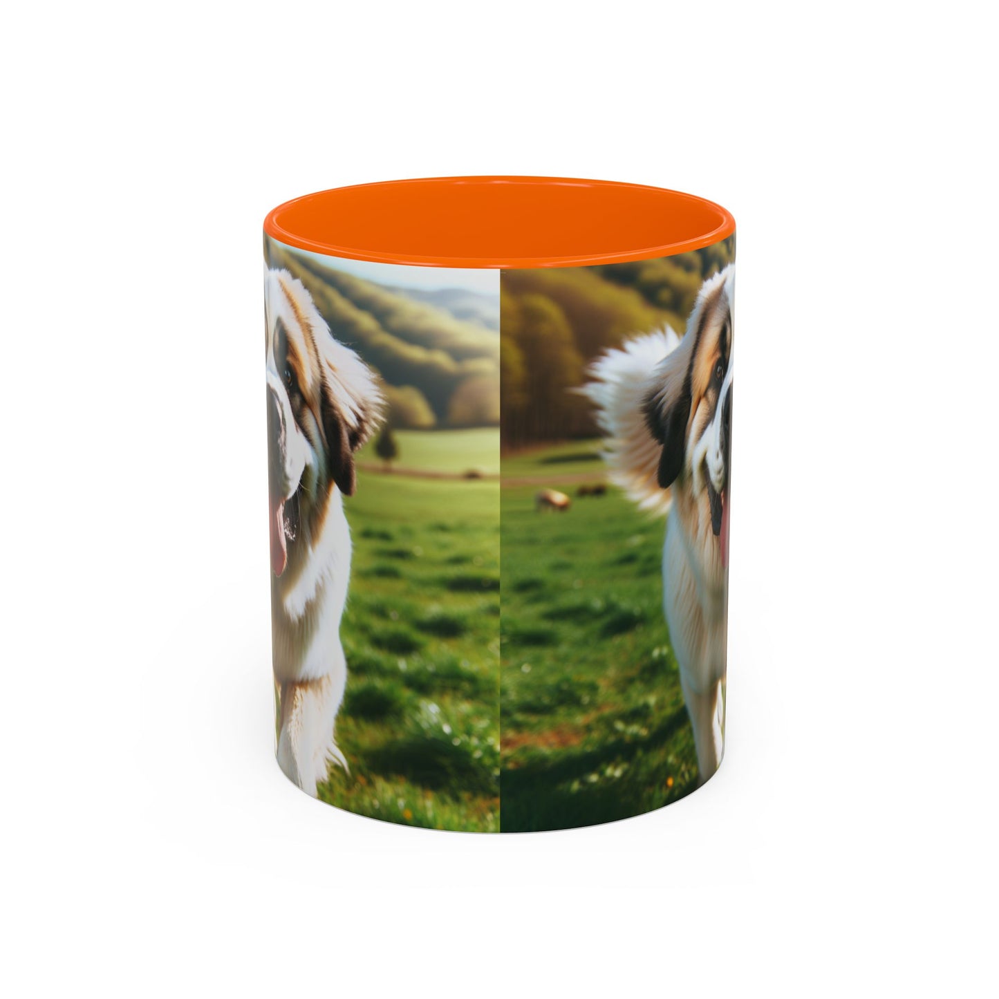 Pyrenean Mastiff Accent Coffee Mug - Perfect Gift for Dog Lovers