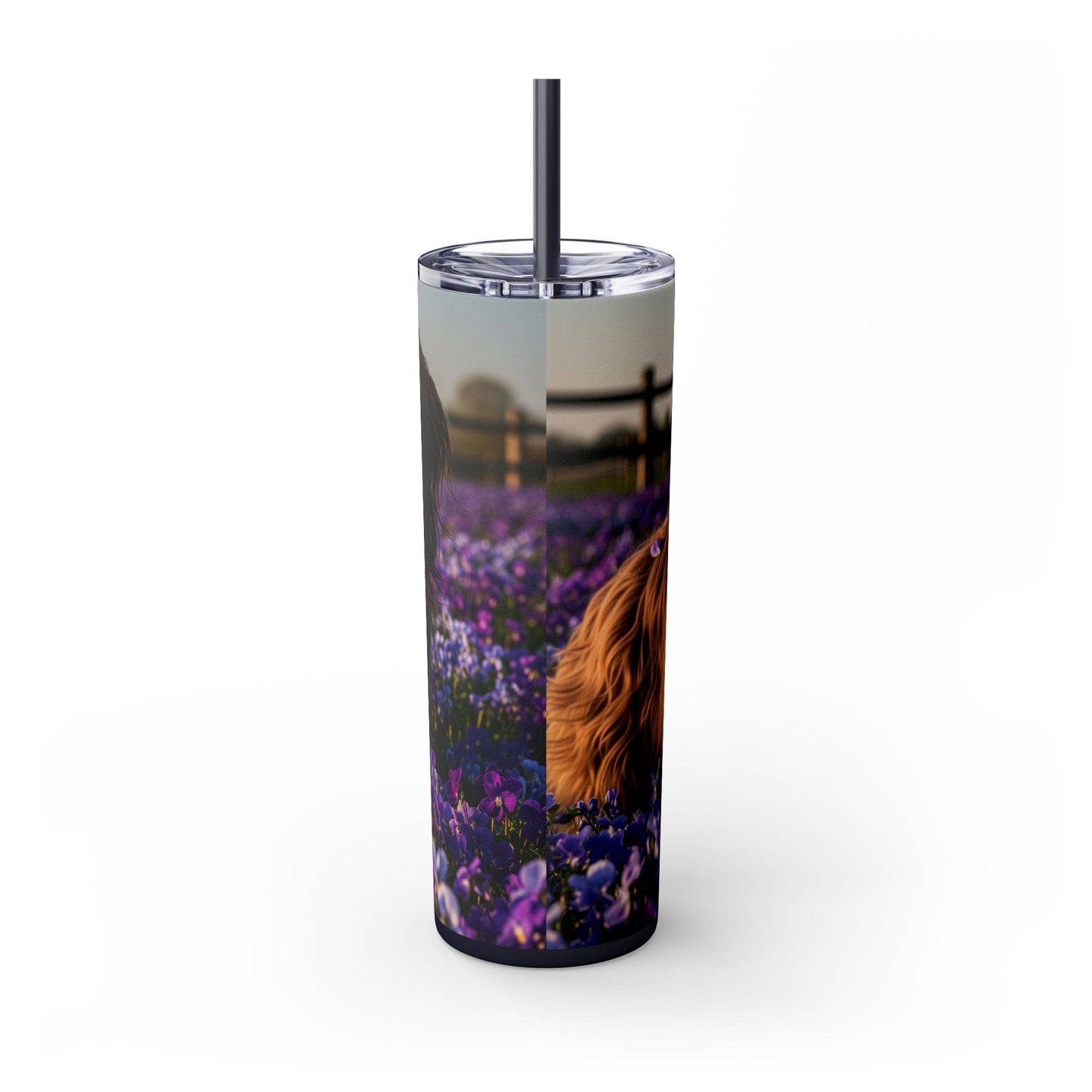 Briard Tumbler with Straw, 20oz