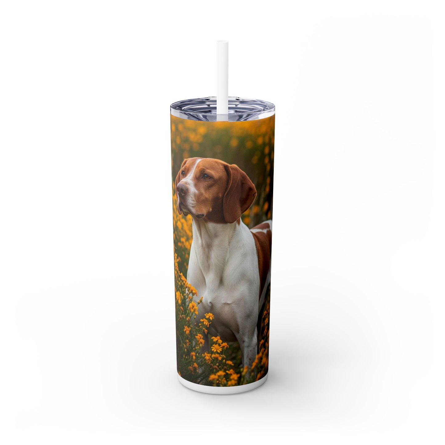 Portuguese Pointer Tumbler with Straw, 20oz