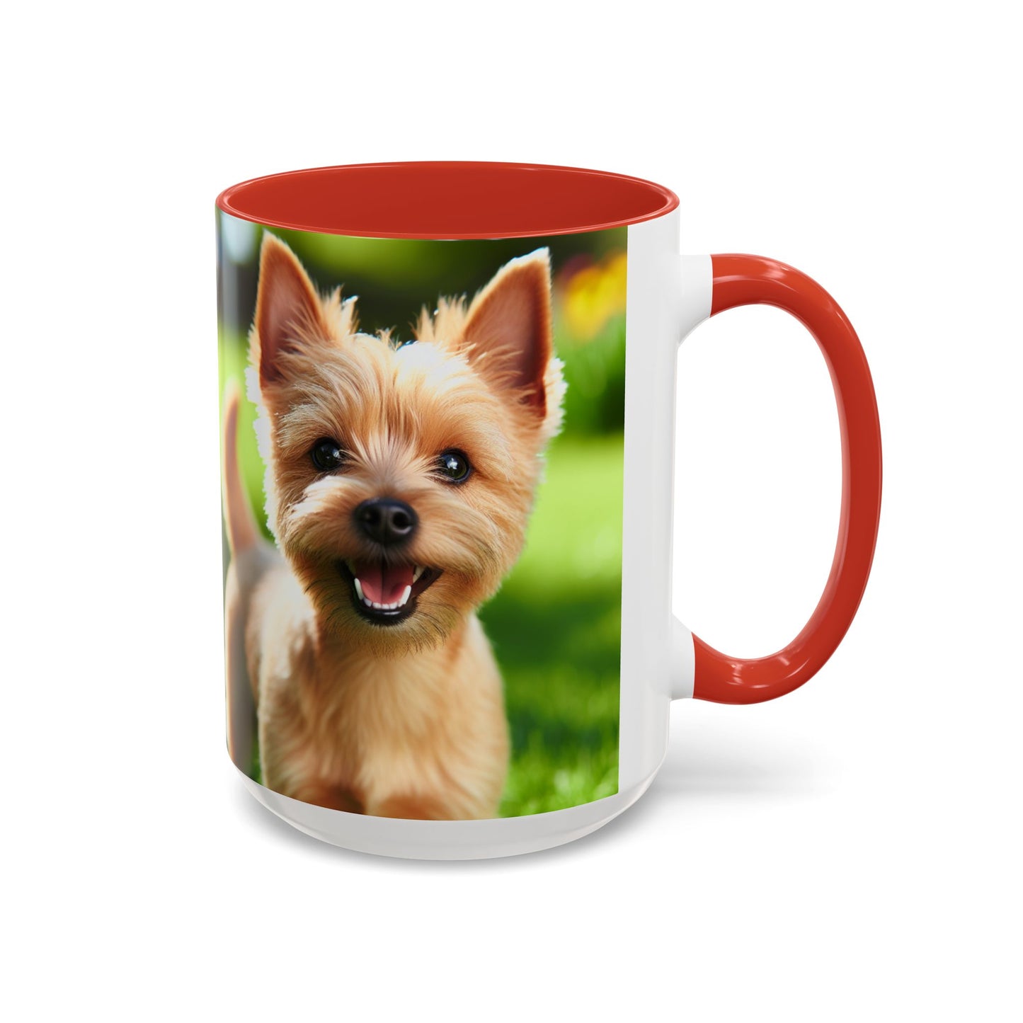 Norwich Terrier Accent Coffee Mug - Perfect Gift for Dog Lovers