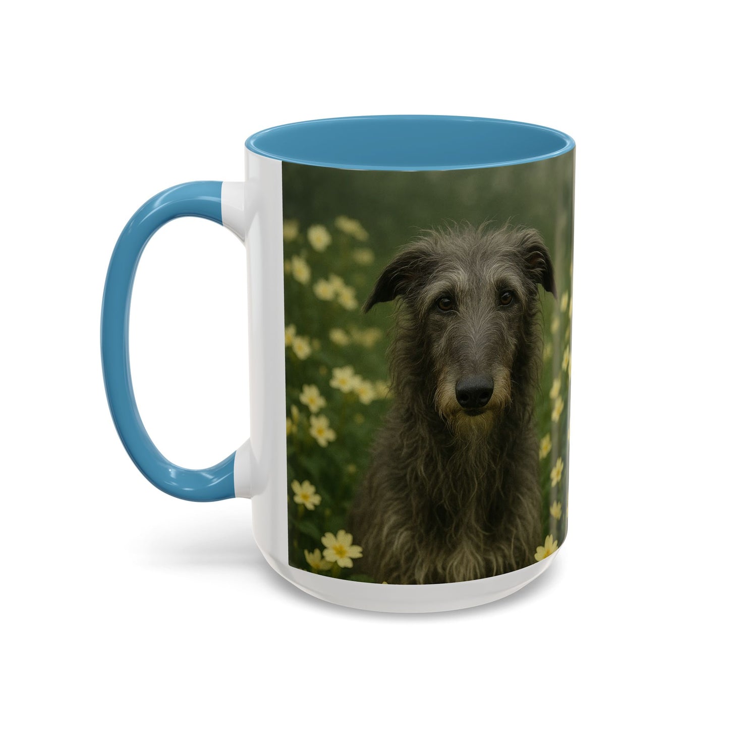 Scottish Deerhound Accent Coffee Mug - Perfect Gift for Dog Lovers