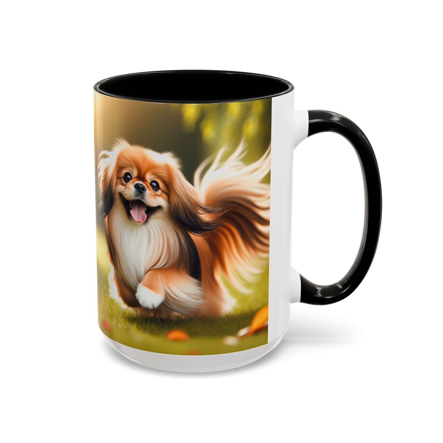Tibetan Spaniel Accent Coffee Mug - Perfect Gift for Dog Lovers