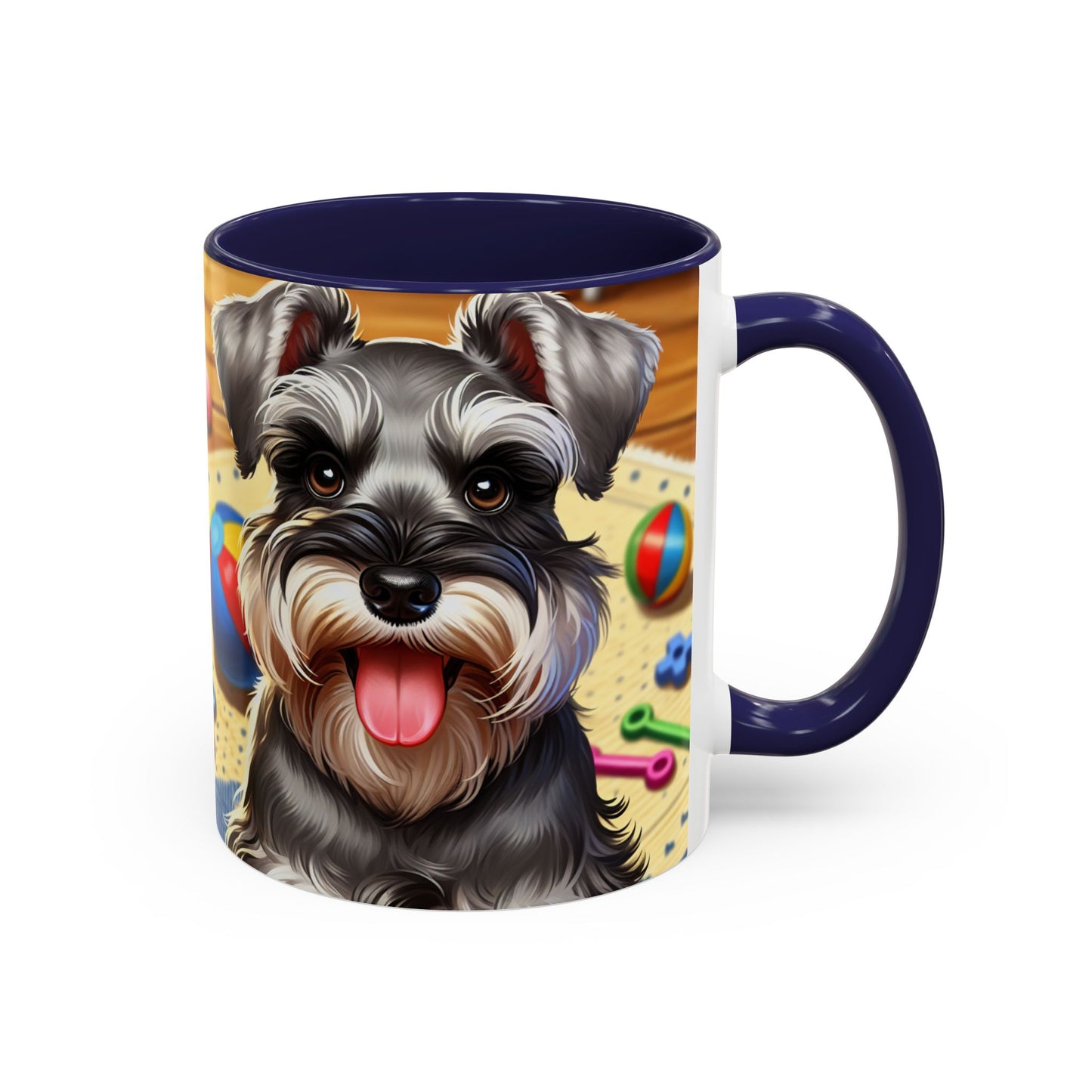 Miniature Schnauzer Accent Coffee Mug - Perfect Gift for Dog Lovers