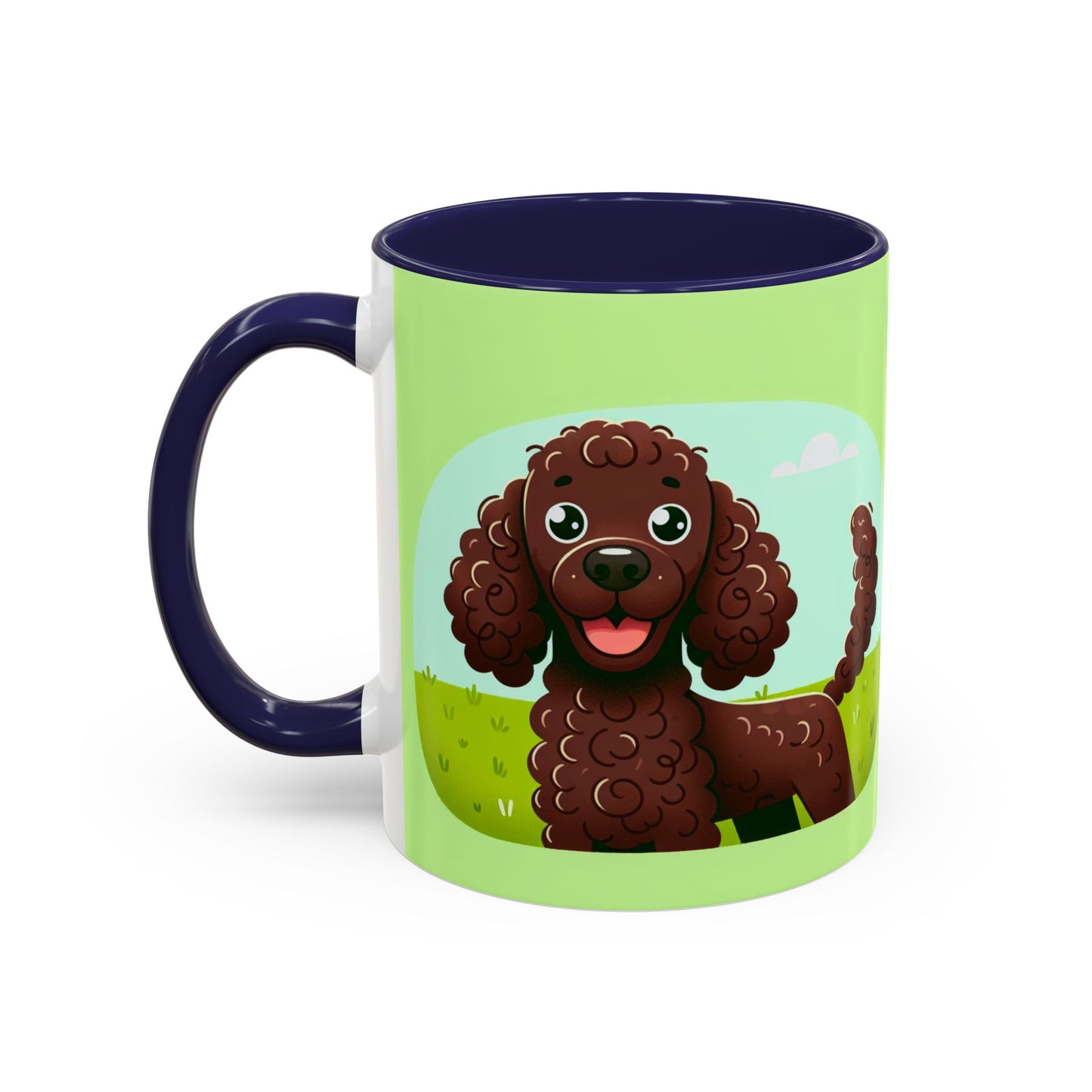 Irish Water Spaniel Accent Coffee Mug - Perfect Gift for Dog Lovers