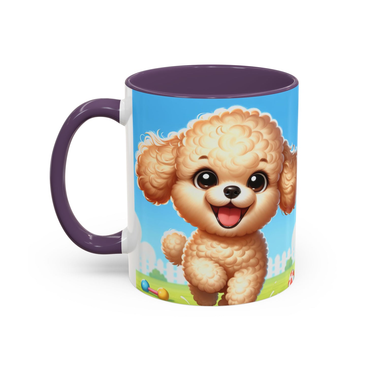 Miniature Poodle Accent Coffee Mug - Perfect Gift for Dog Lovers
