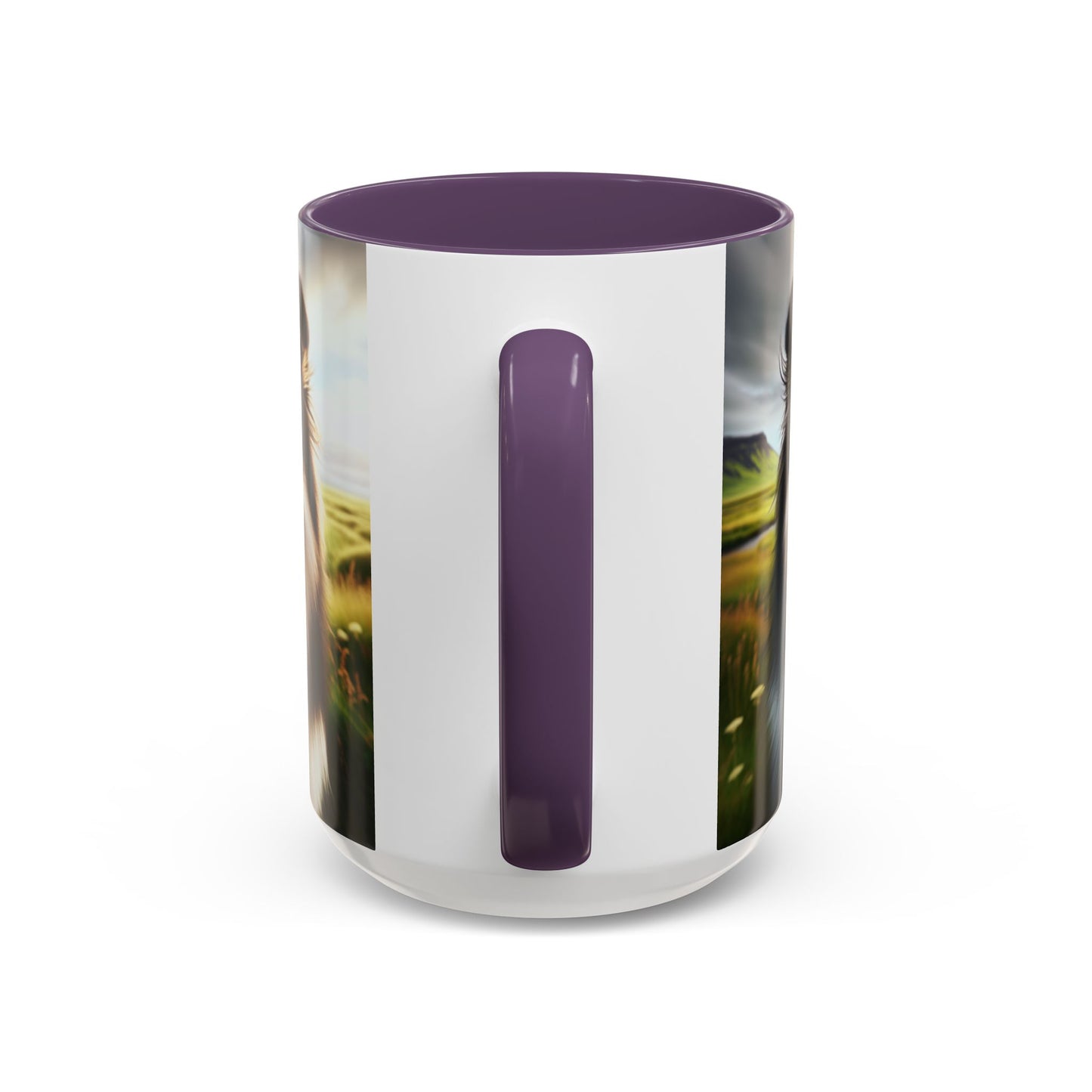 Icelandic Sheepdog Accent Coffee Mug - Perfect Gift for Dog Lovers
