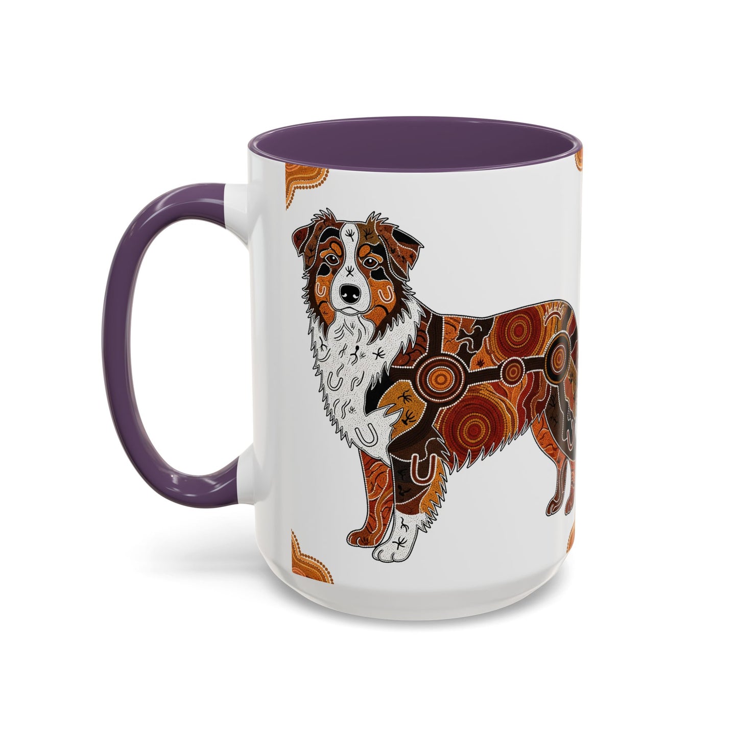 Australian Shepherd Accent Coffee Mug - Perfect Gift for Dog Lovers