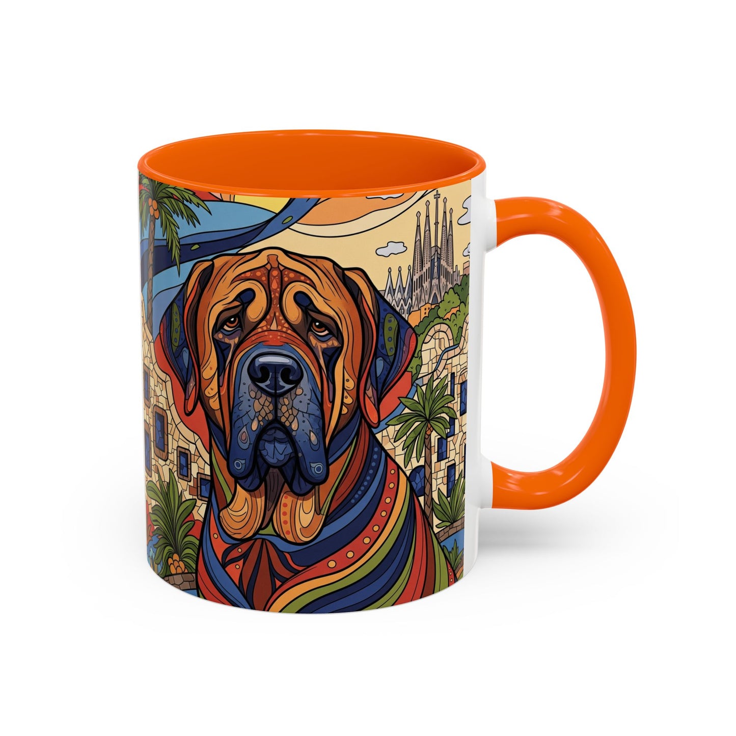 Spanish Mastiff Accent Coffee Mug - Perfect Gift for Dog Lovers