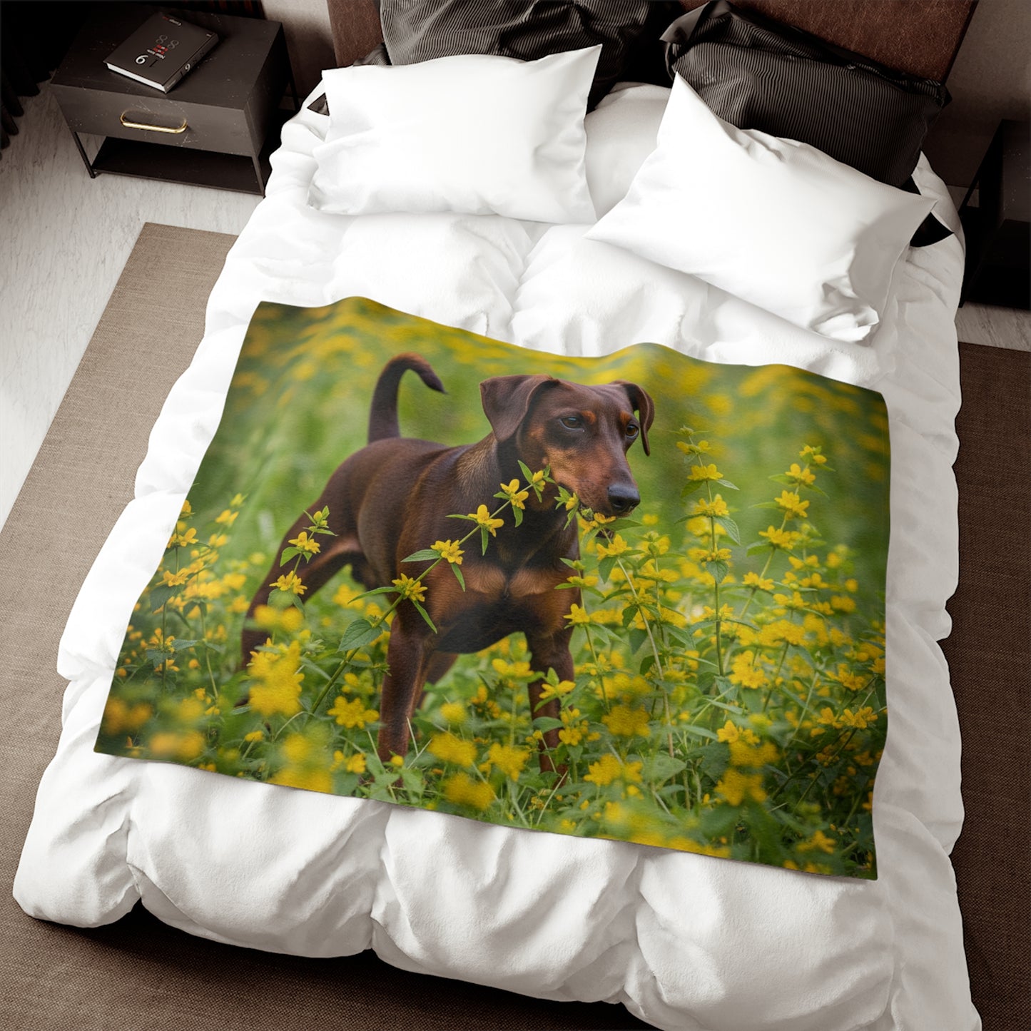German Pinscher Sweatshirt Blanket