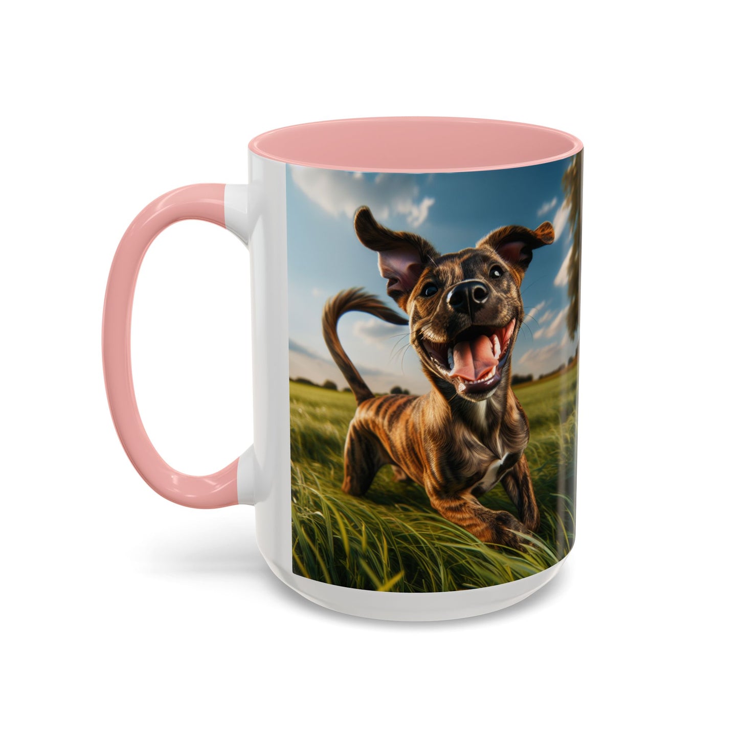 Treeing Tennessee Brindle Accent Coffee Mug - Perfect Gift for Dog Lovers