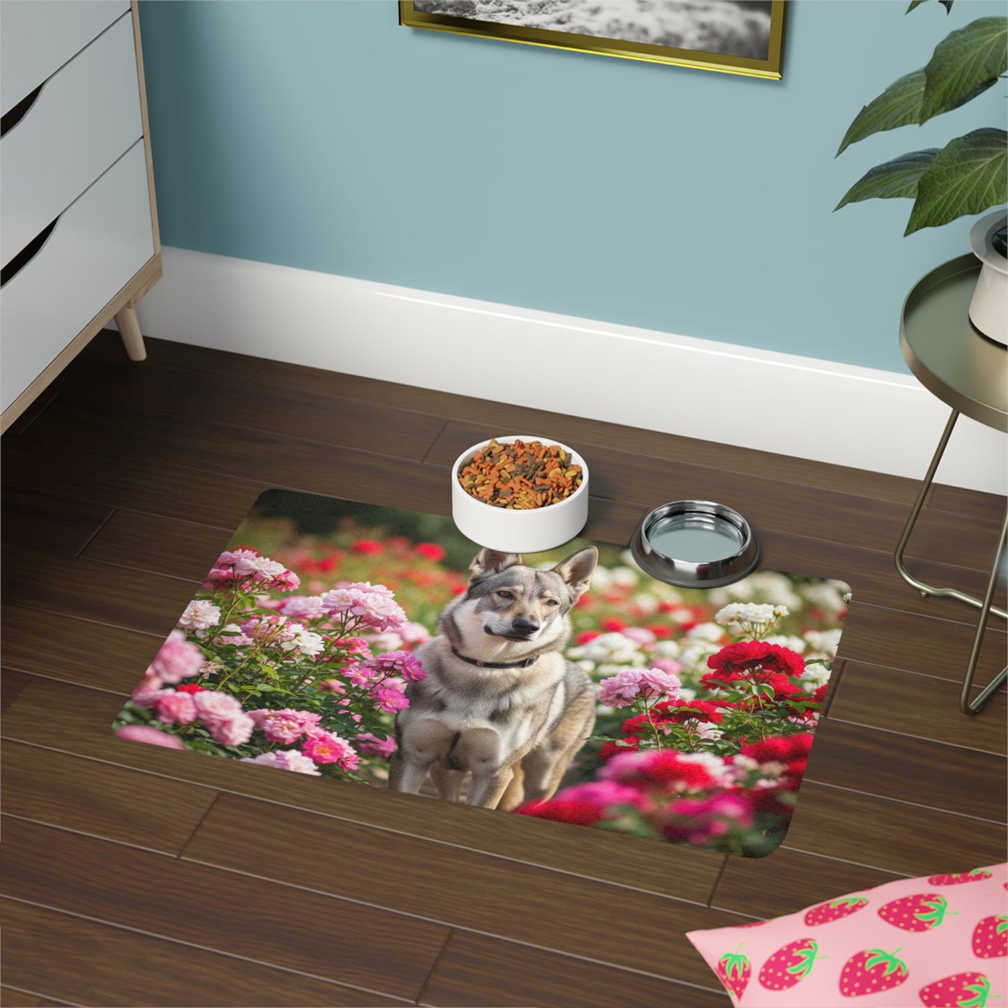Non-Slip Pet Food Mat – Waterproof Feeding Mat for Dogs