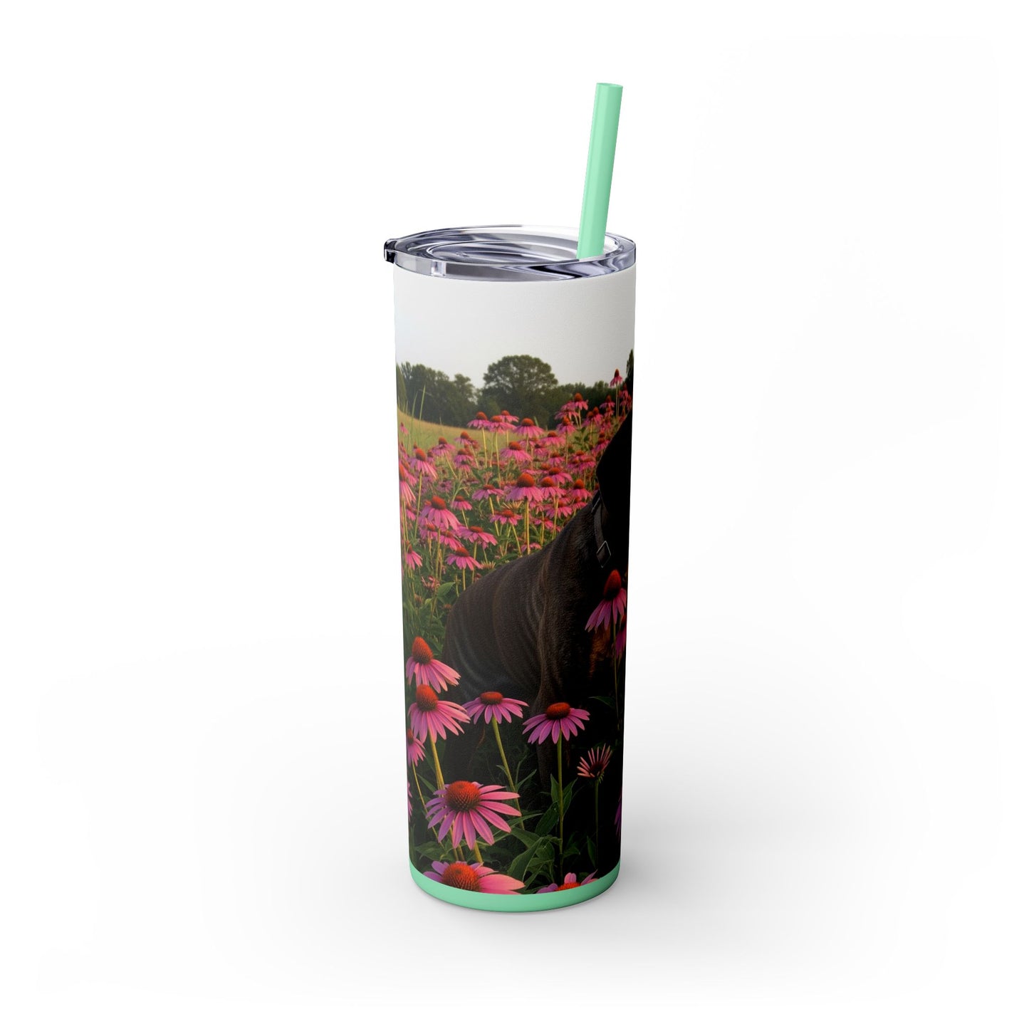 Treeing Tennessee Brindle Tumbler with Straw, 20oz