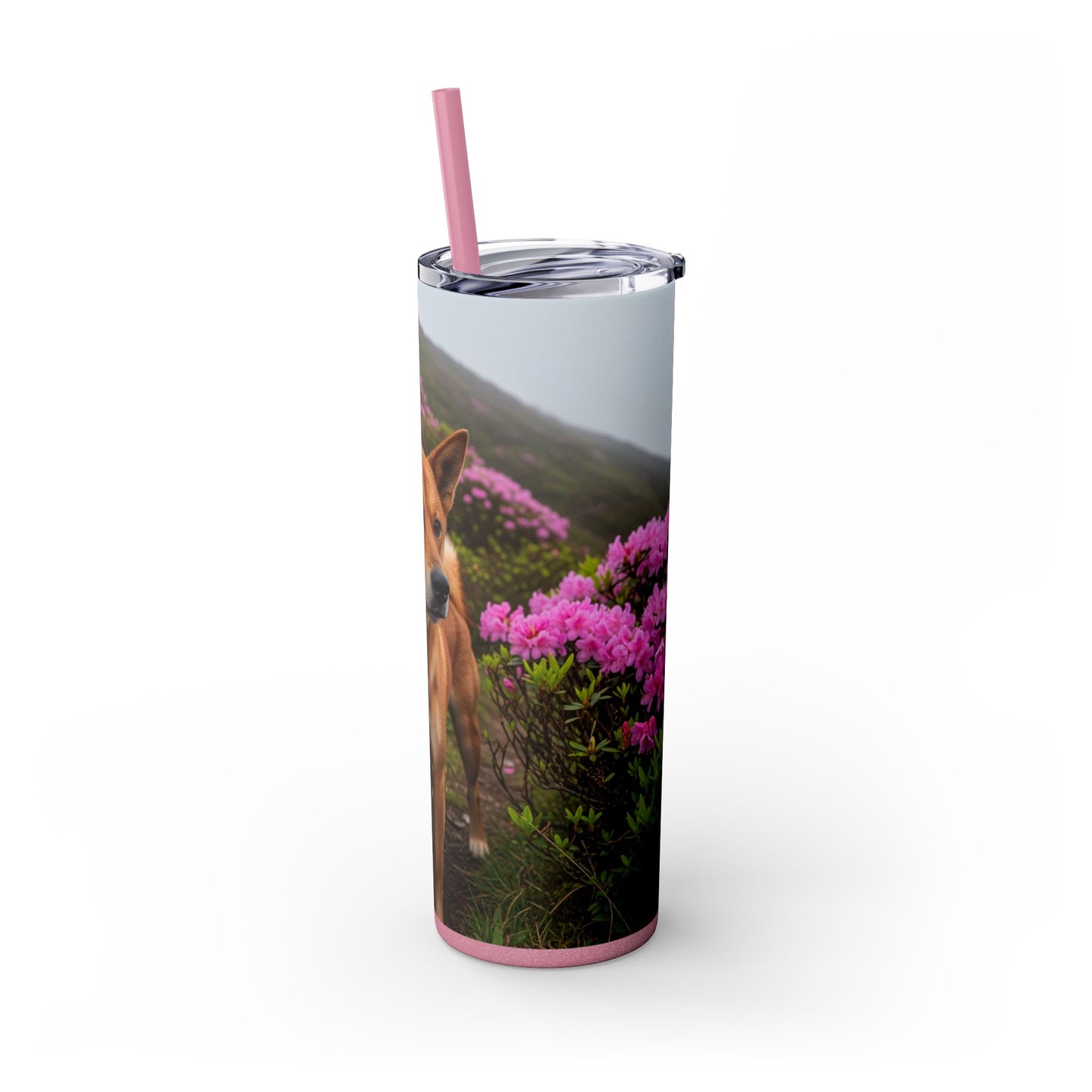 Taiwan Dog Tumbler with Straw, 20oz
