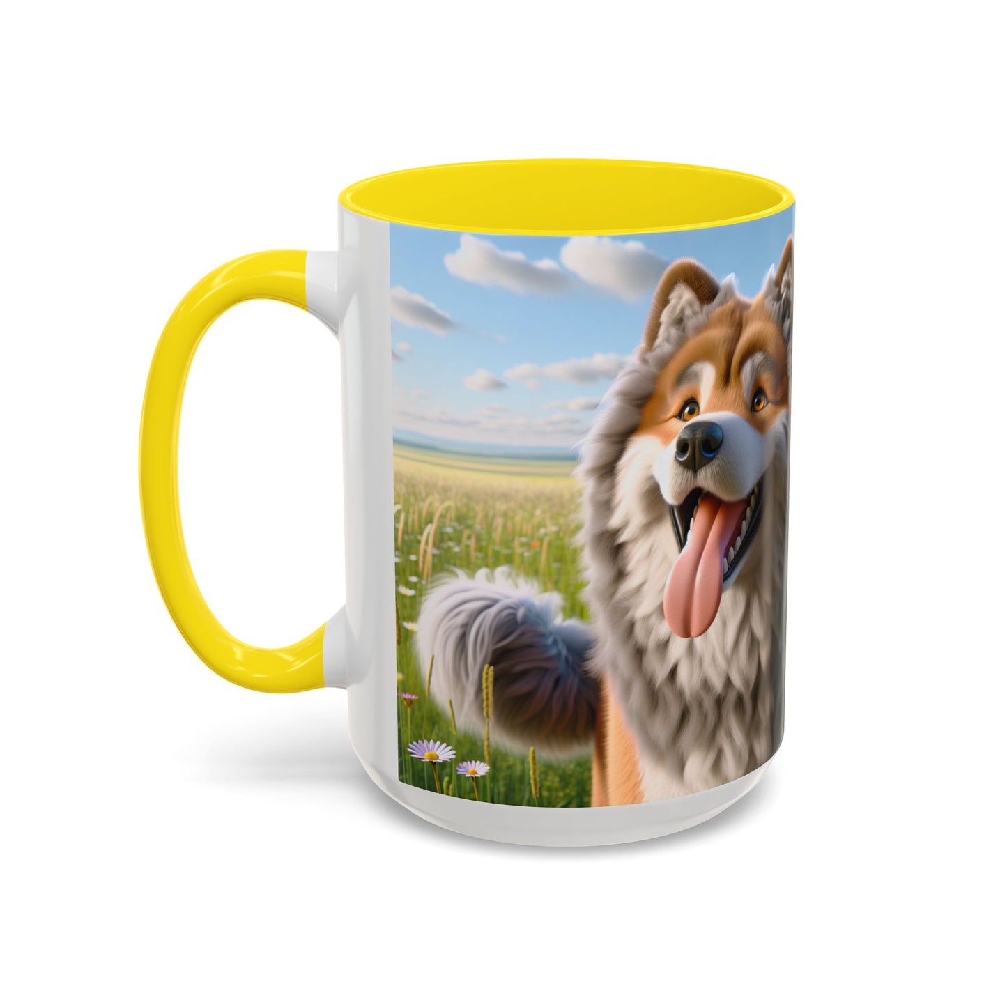 Hokkaido Accent Coffee Mug - Perfect Gift for Dog Lovers
