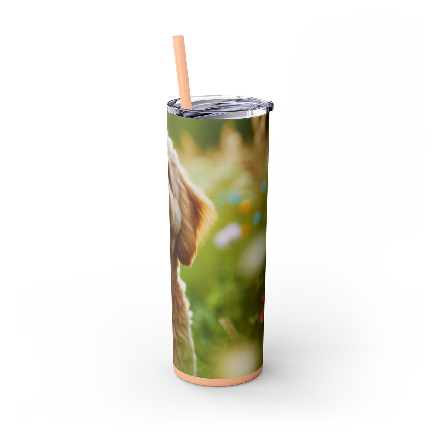 Labradoodle Tumbler with Straw, 20oz