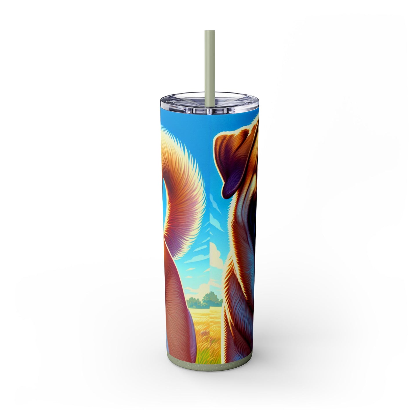 Anatolian Shepherd Dog Tumbler with Straw, 20oz