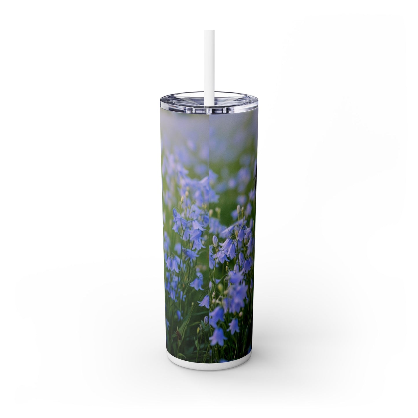 Bernedoodle Skinny Tumbler with Straw, 20oz