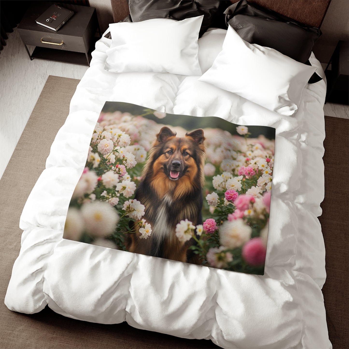 Bohemian Shepherd Sweatshirt Blanket