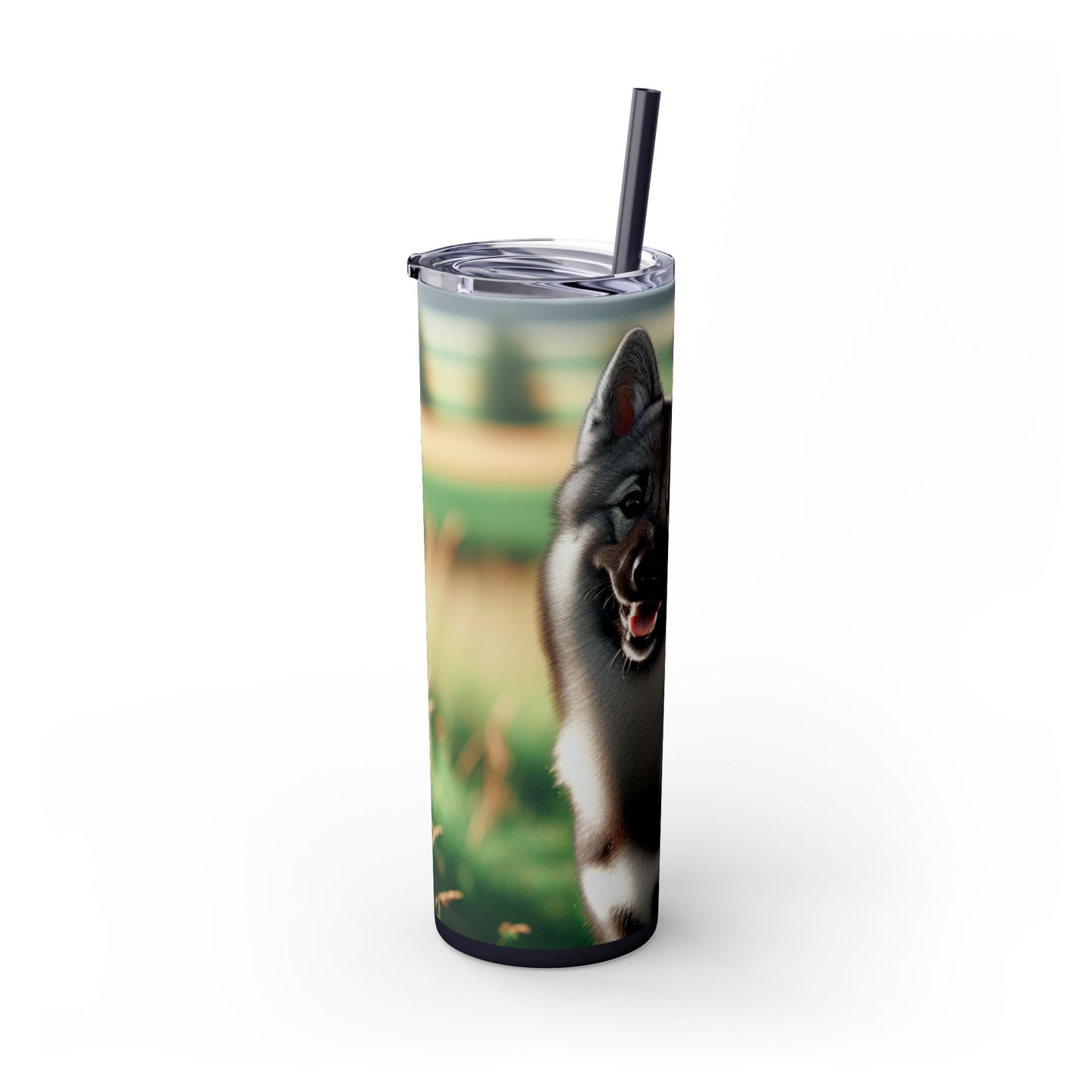 Norwegian Elkhound Tumbler with Straw, 20oz