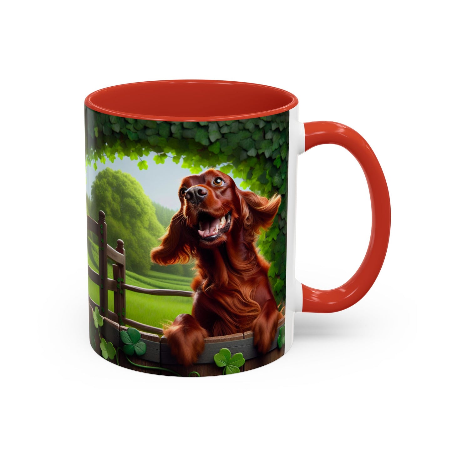 Irish Setter Accent Coffee Mug - Perfect Gift for Dog Lovers