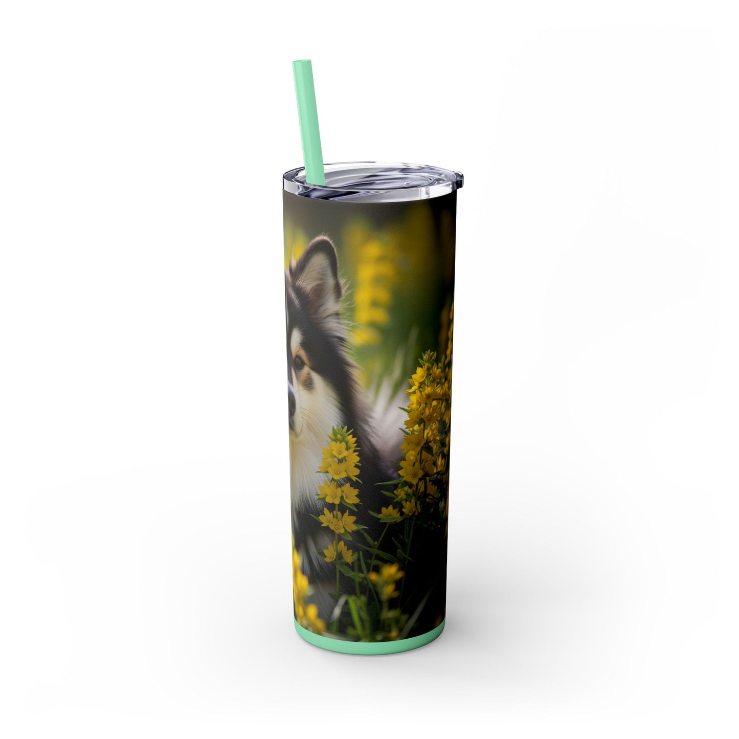Swedish Lapphund Tumbler with Straw, 20oz