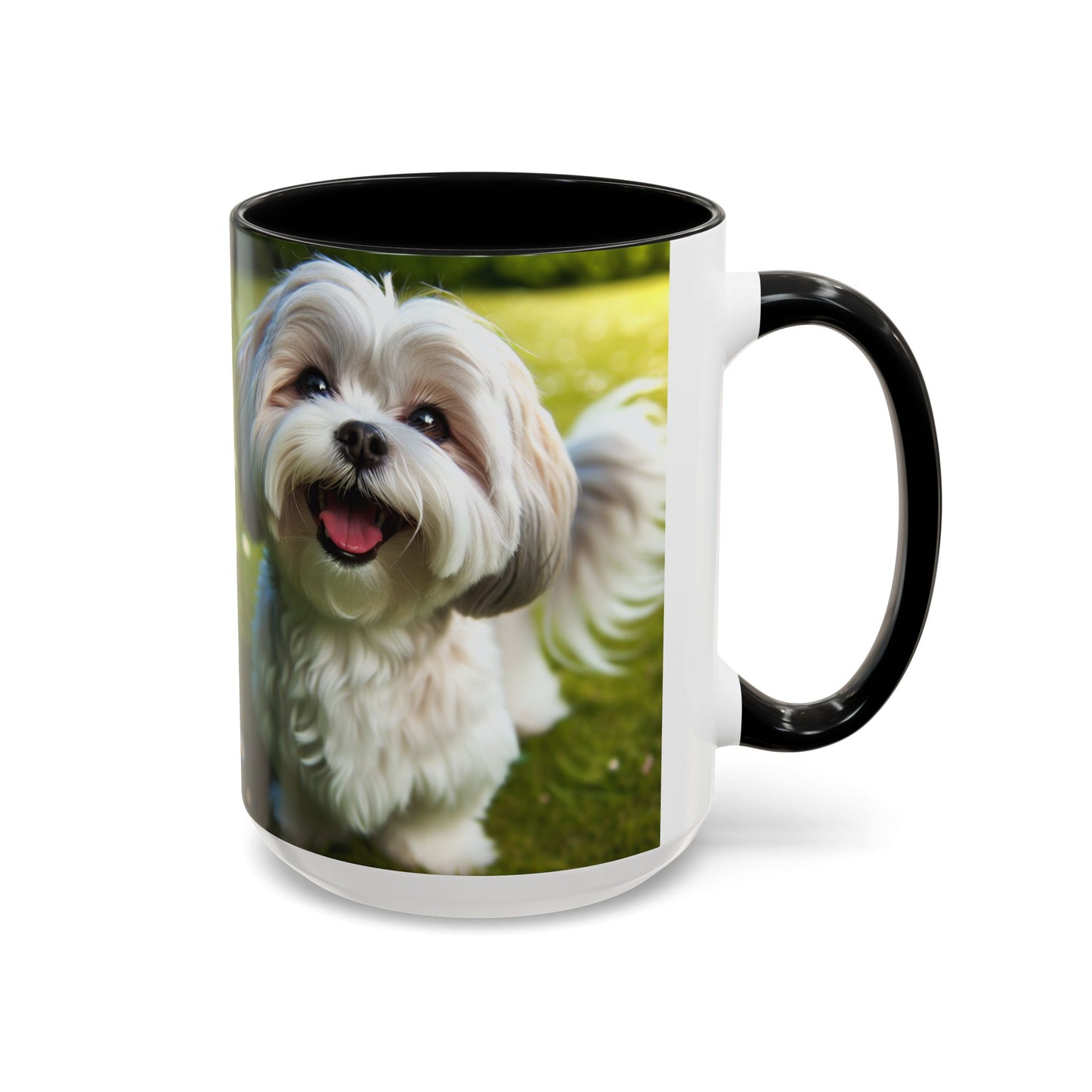 Shihmalt Accent Coffee Mug - Perfect Gift for Dog Lovers