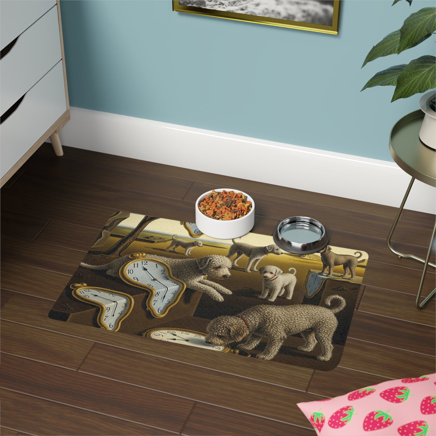 Pet Food Mat (12x18) - Spanish Water Dog