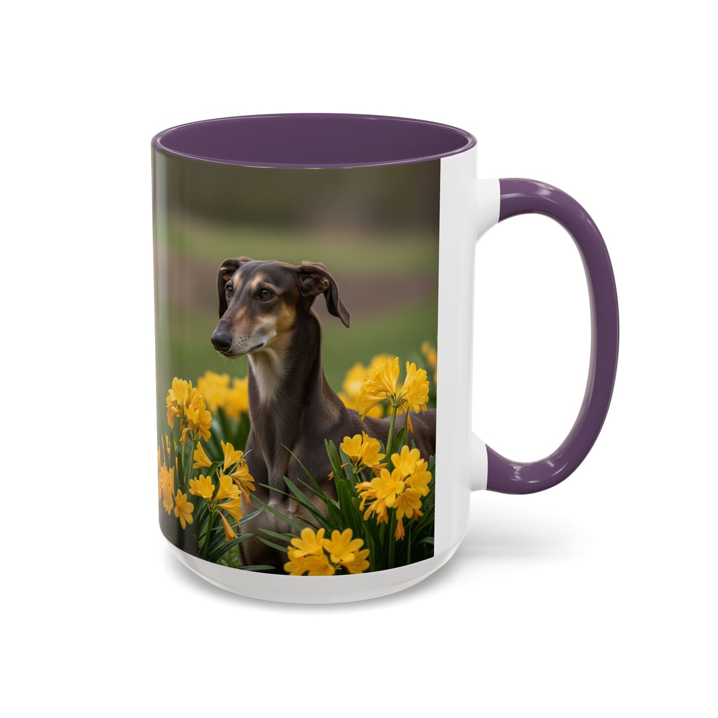Sloughi Accent Coffee Mug - Perfect Gift for Dog Lovers