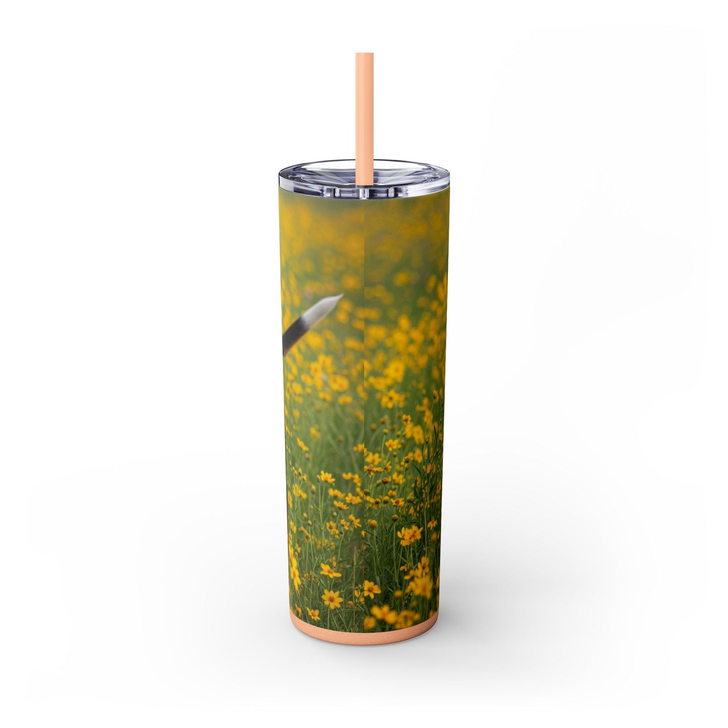 American English Coonhound Tumbler with Straw, 20oz