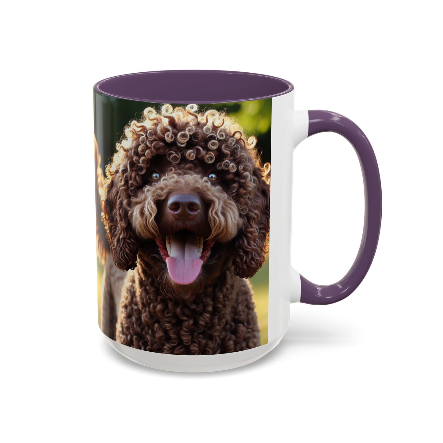 Curly Coated Retriever Accent Coffee Mug - Perfect Gift for Dog Lovers