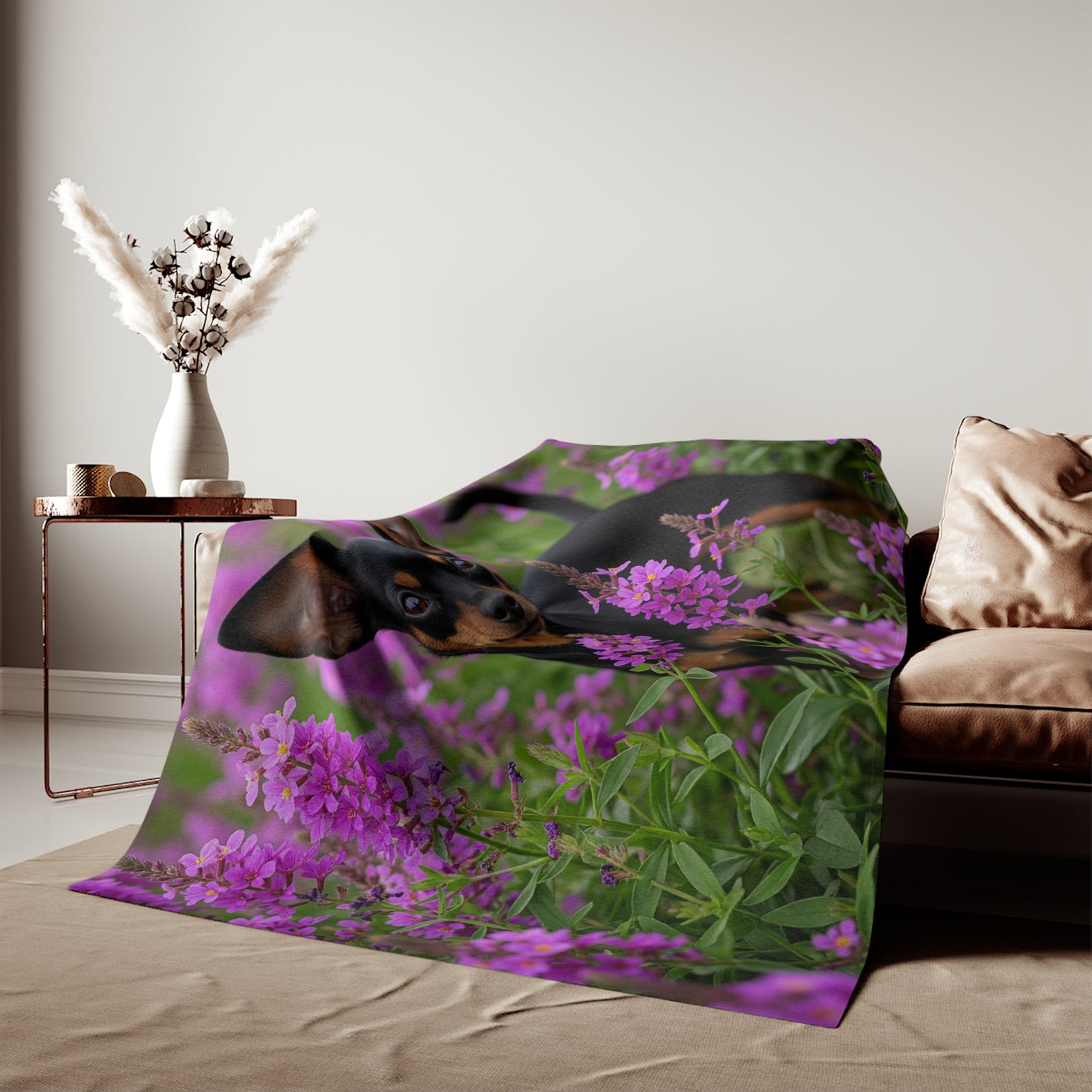 English Toy Terrier Sweatshirt Blanket