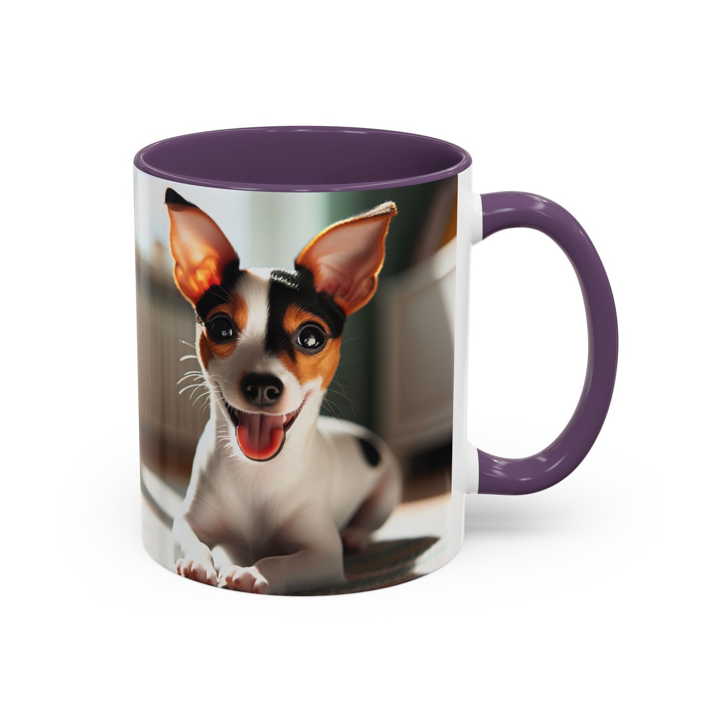 Toy Fox Terrier Accent Coffee Mug - Perfect Gift for Dog Lovers