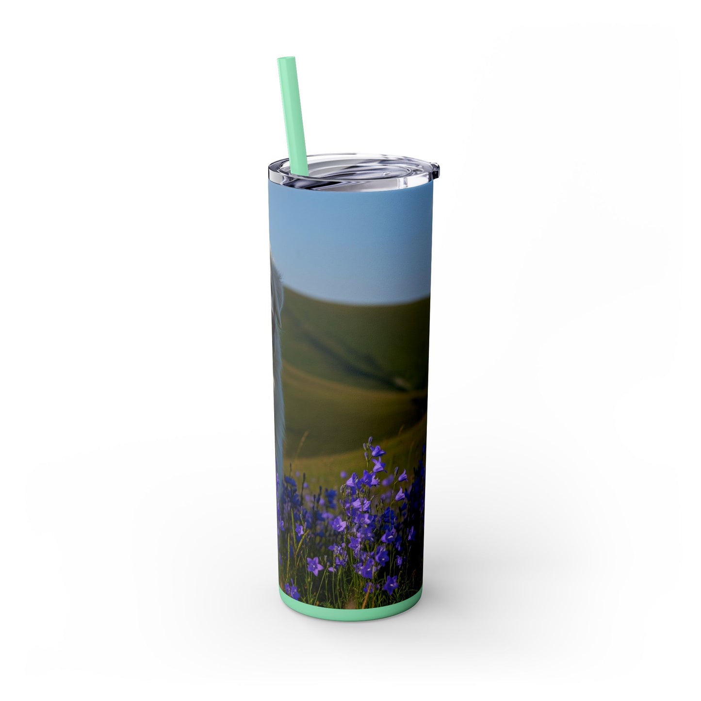 Romanian Carpathian Shepherd Tumbler with Straw, 20oz