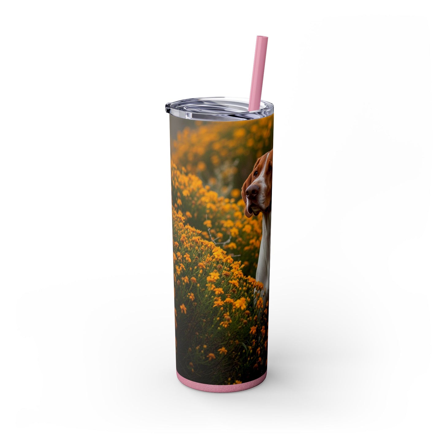 Portuguese Pointer Tumbler with Straw, 20oz
