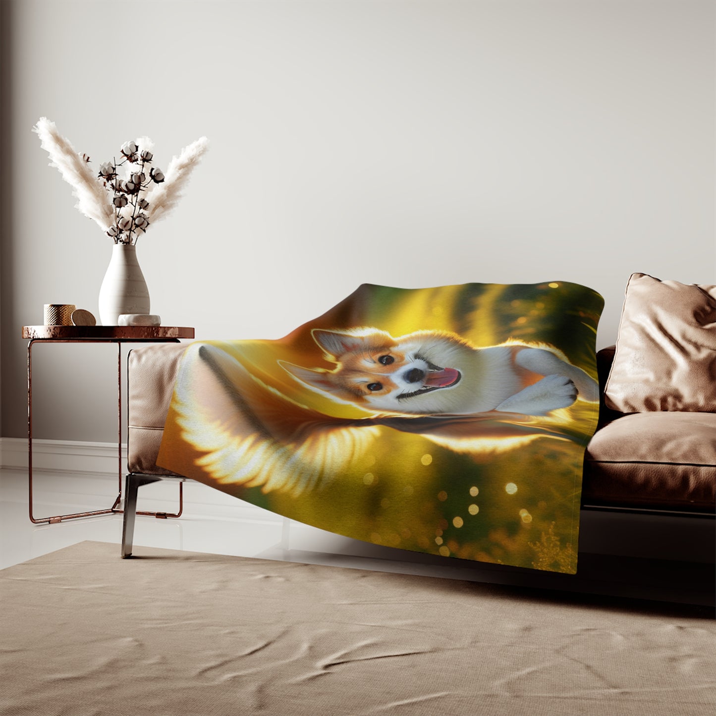 Norwegian Lundehund Sweatshirt Blanket