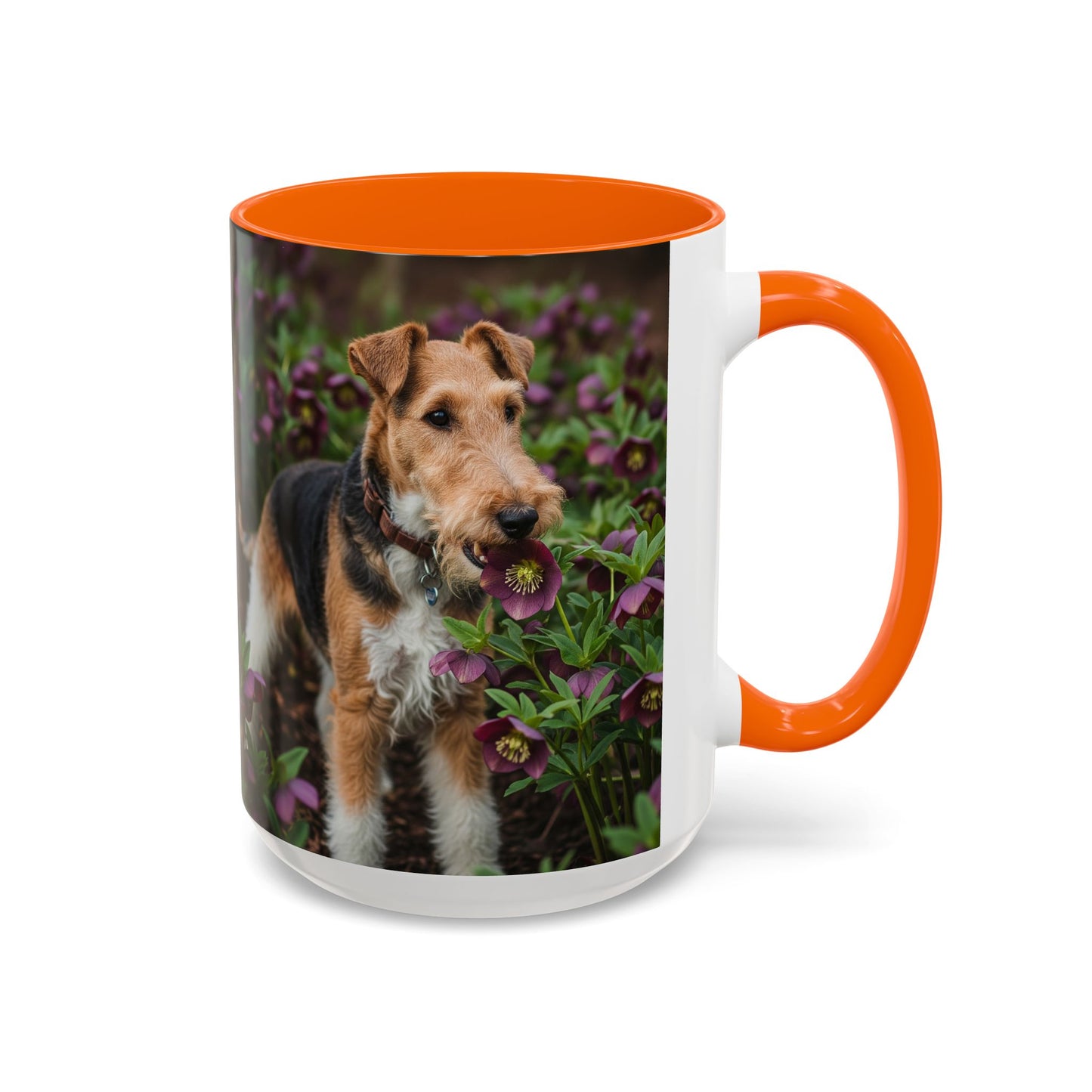 Wire Fox Terrier Accent Coffee Mug - Perfect Gift for Dog Lovers