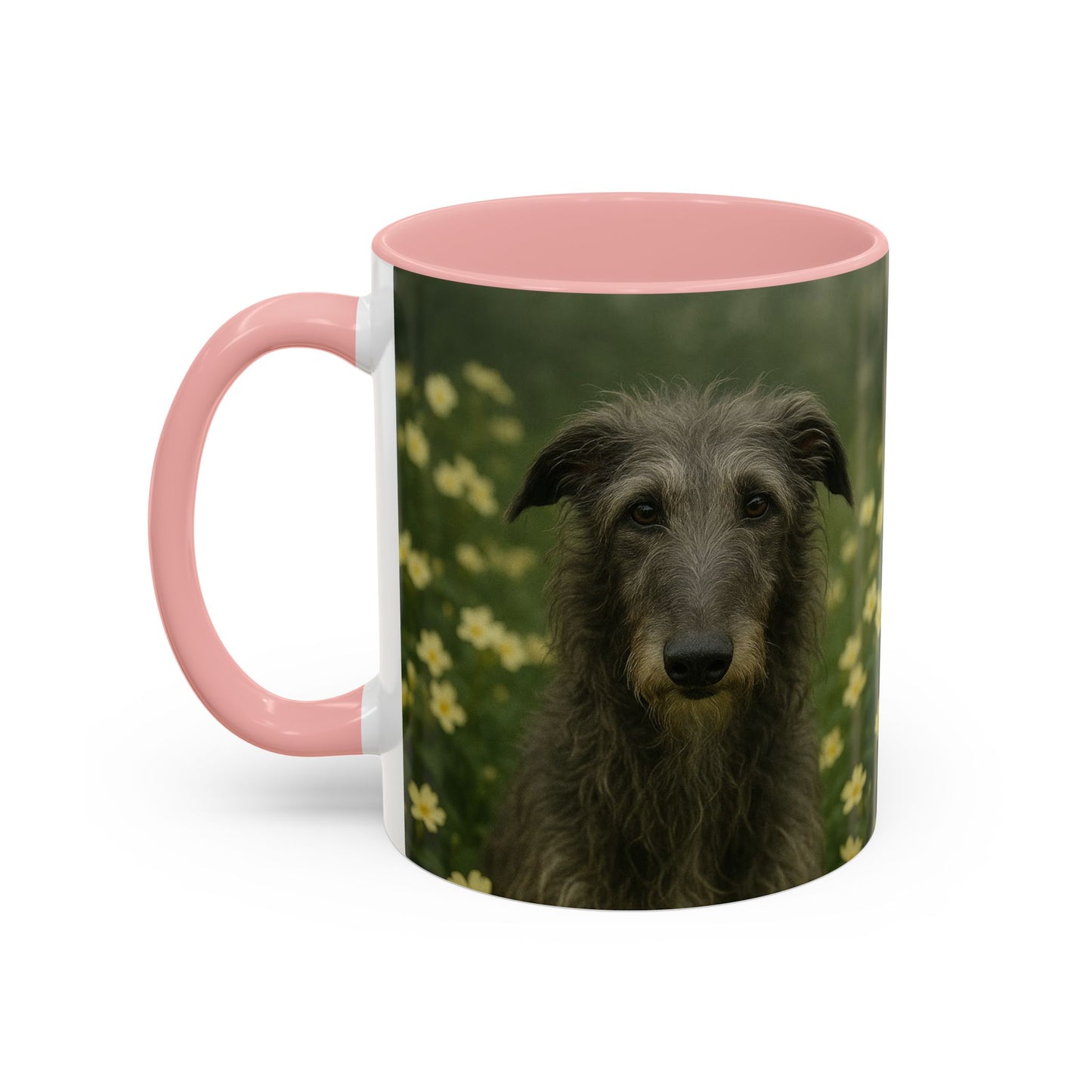 Scottish Deerhound Accent Coffee Mug - Perfect Gift for Dog Lovers