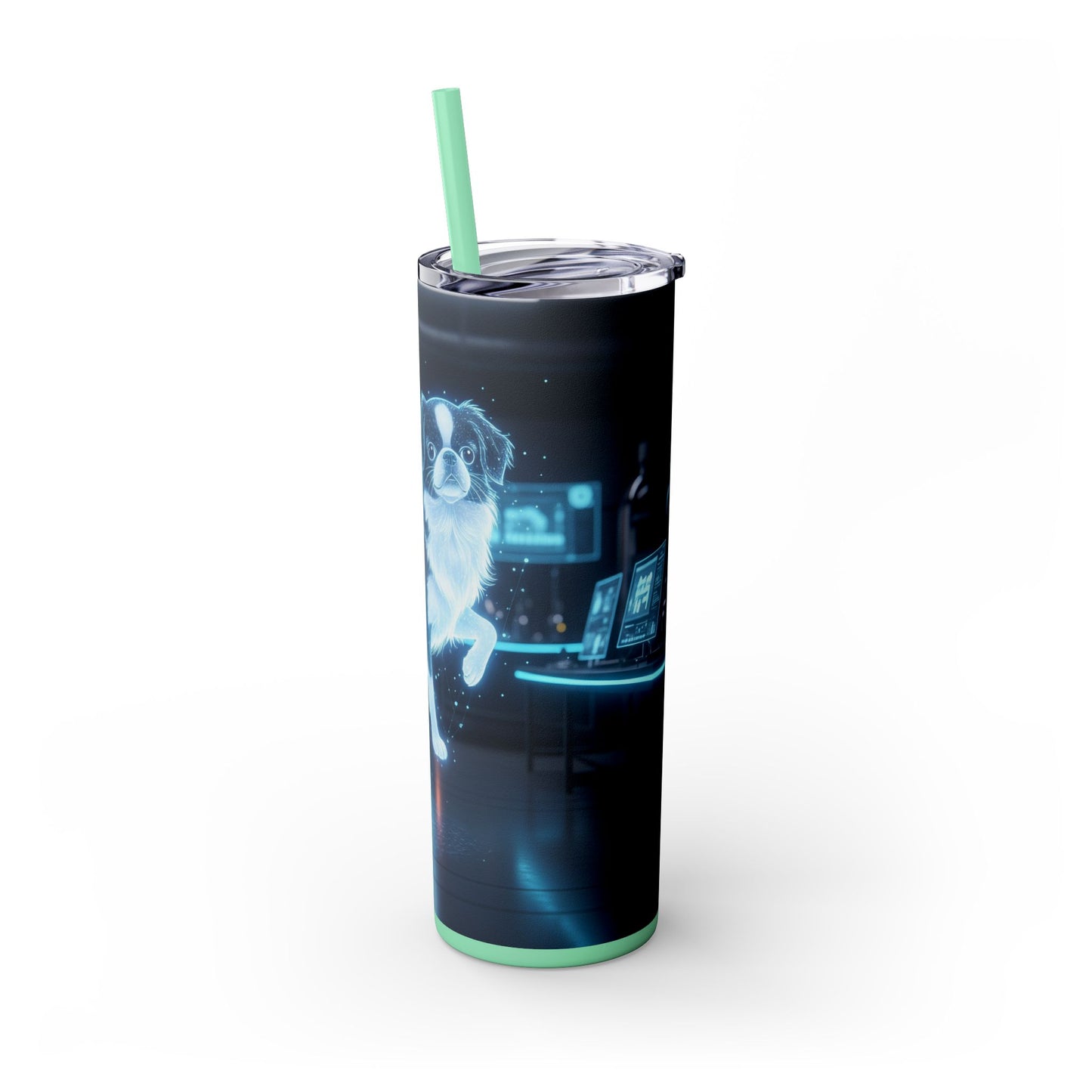 Japanese Chin Tumbler with Straw, 20oz