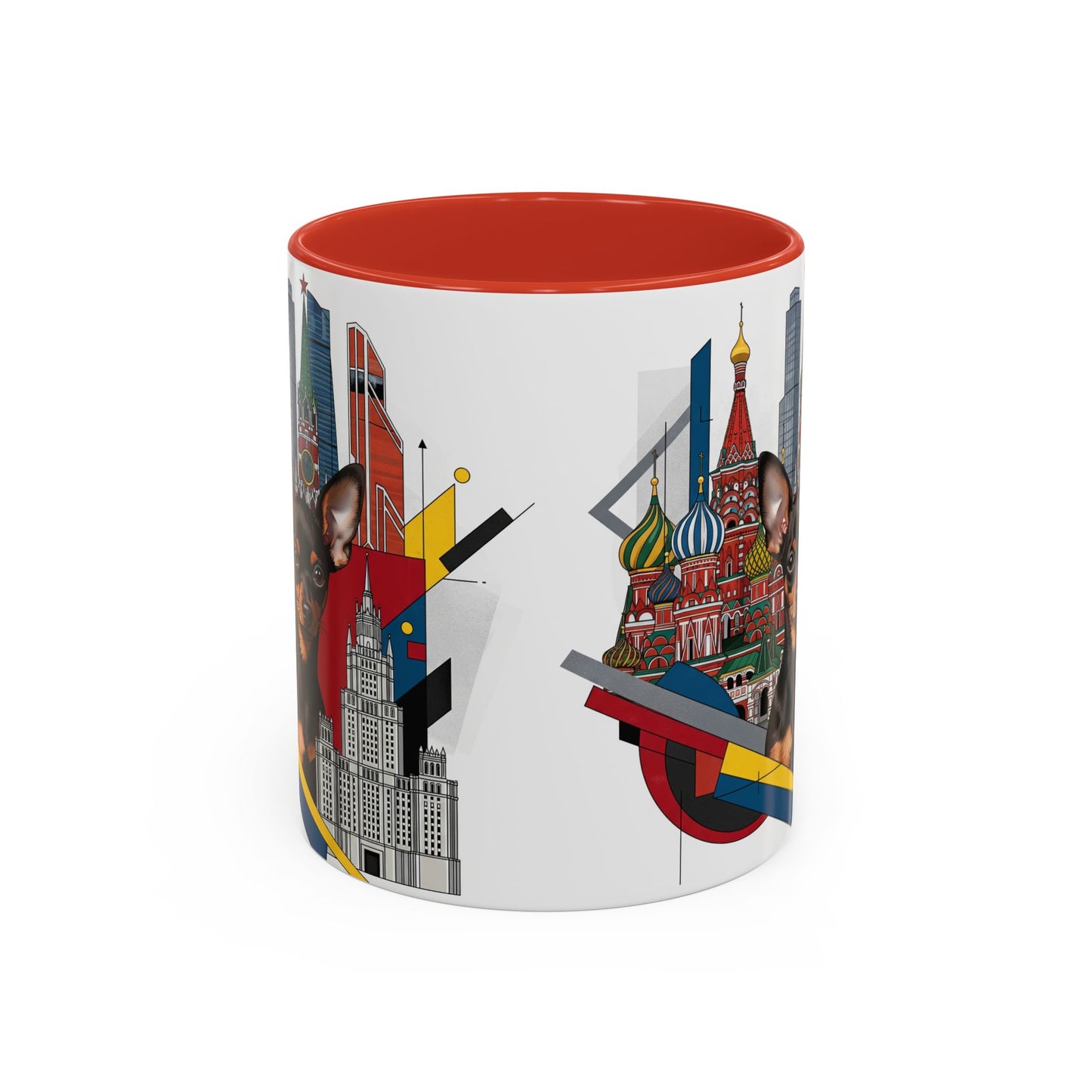 Russian Toy Dog Accent Coffee Mug - Perfect Gift for Dog Lovers