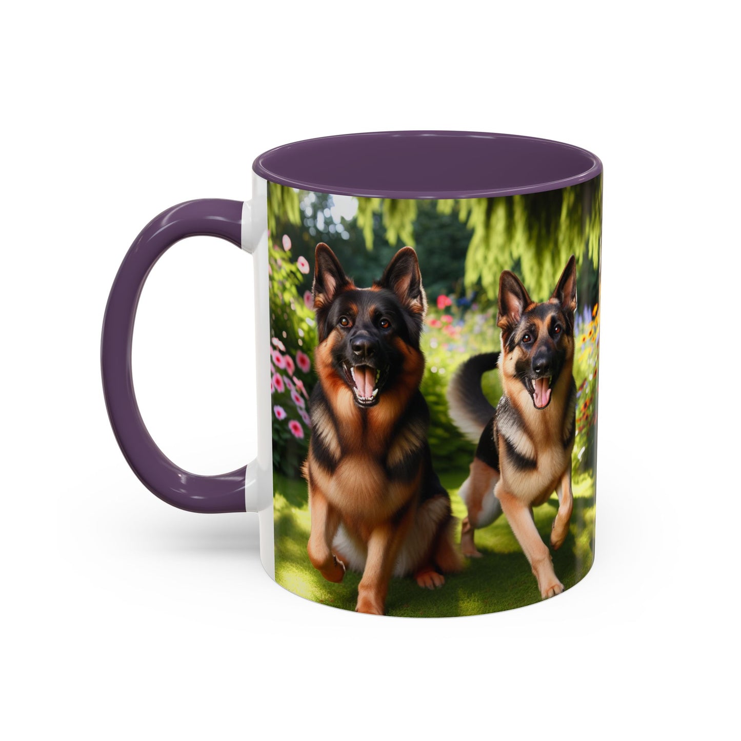 German Shepherd Accent Coffee Mug - Perfect Gift for Dog Lovers