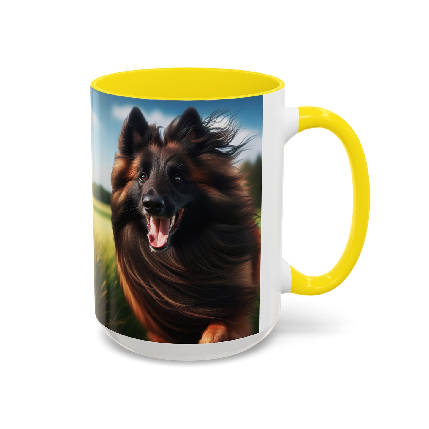 Belgian Shepherd Dog Tervuren Accent Coffee Mug - Perfect Gift for Dog Lovers