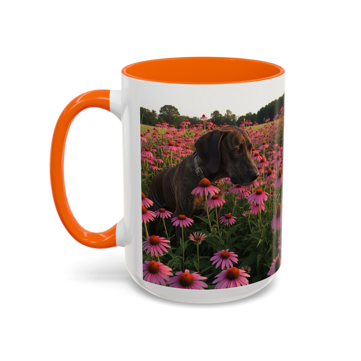 Treeing Tennessee Brindle Accent Coffee Mug - Perfect Gift for Dog Lovers