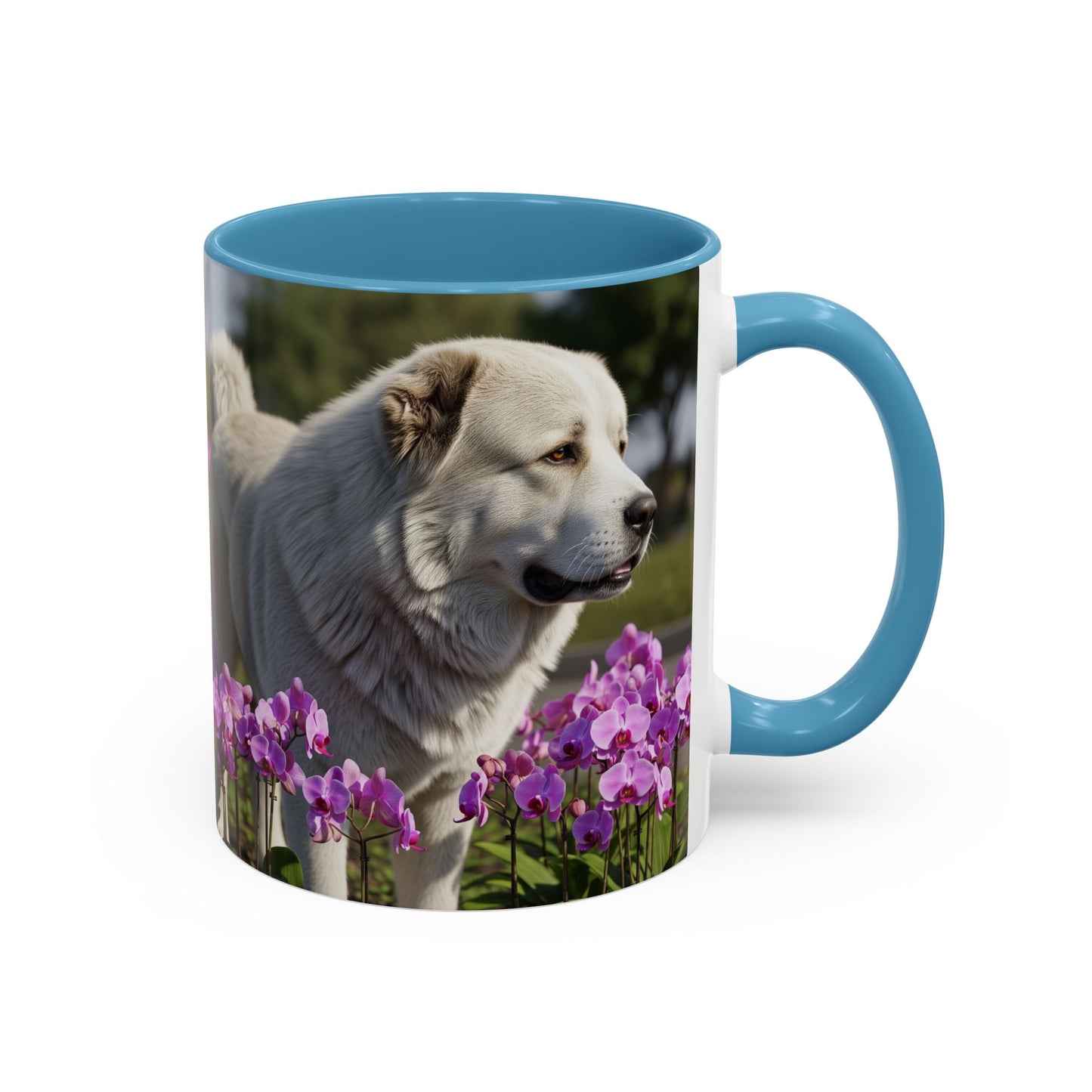 Caucasian Shepherd Dog Accent Coffee Mug - Perfect Gift for Dog Lovers