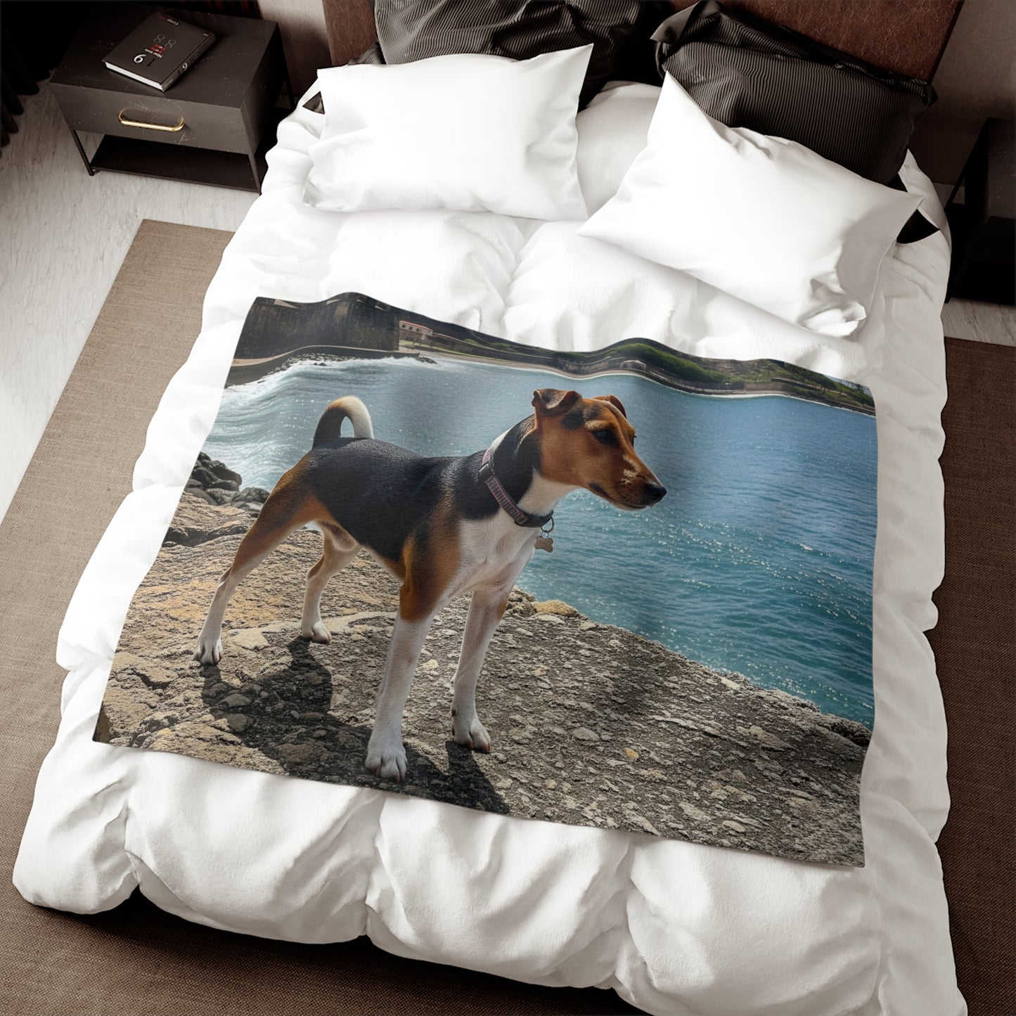 Teddy Roosevelt Terrier Blanket