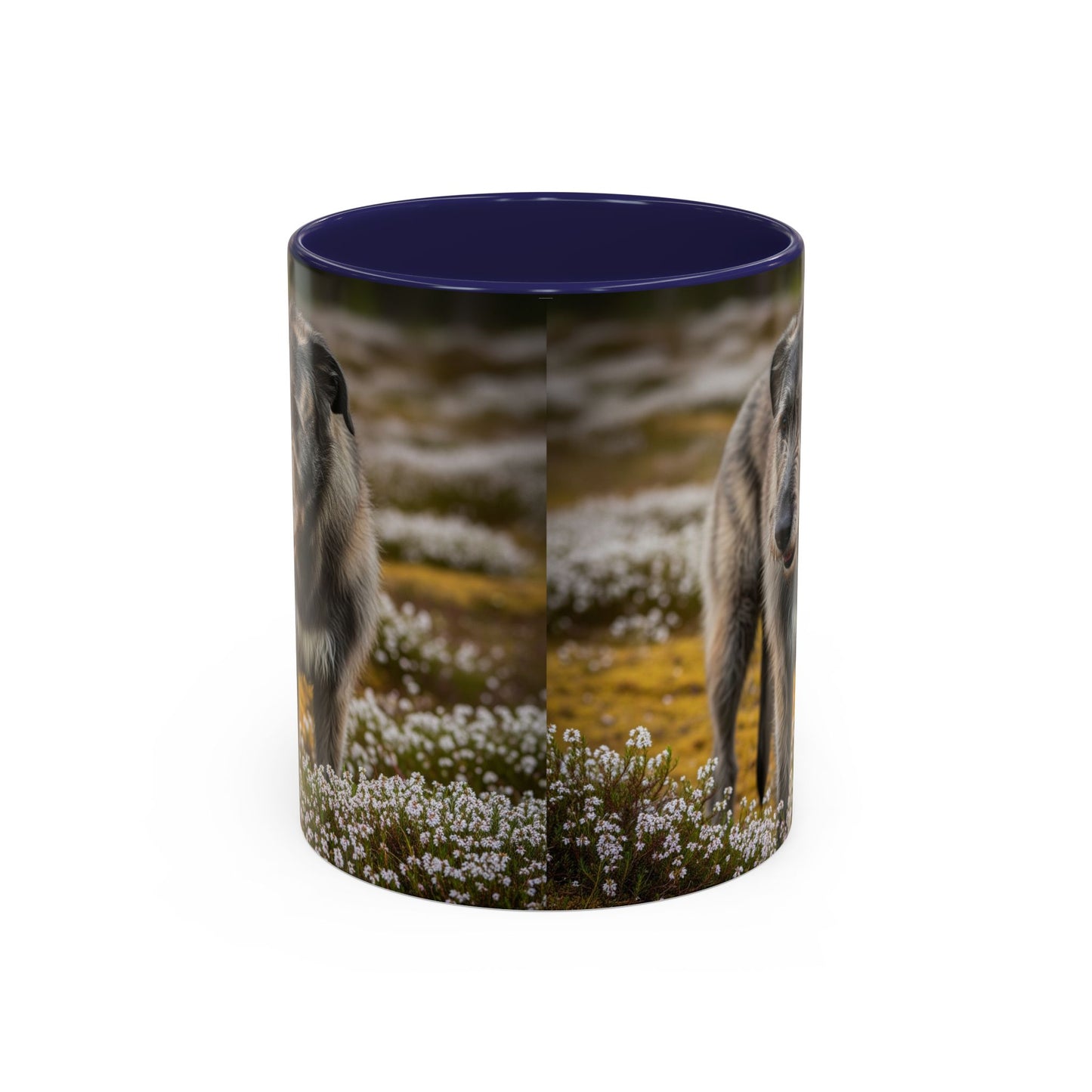 Irish Wolfhound Accent Coffee Mug - Perfect Gift for Dog Lovers