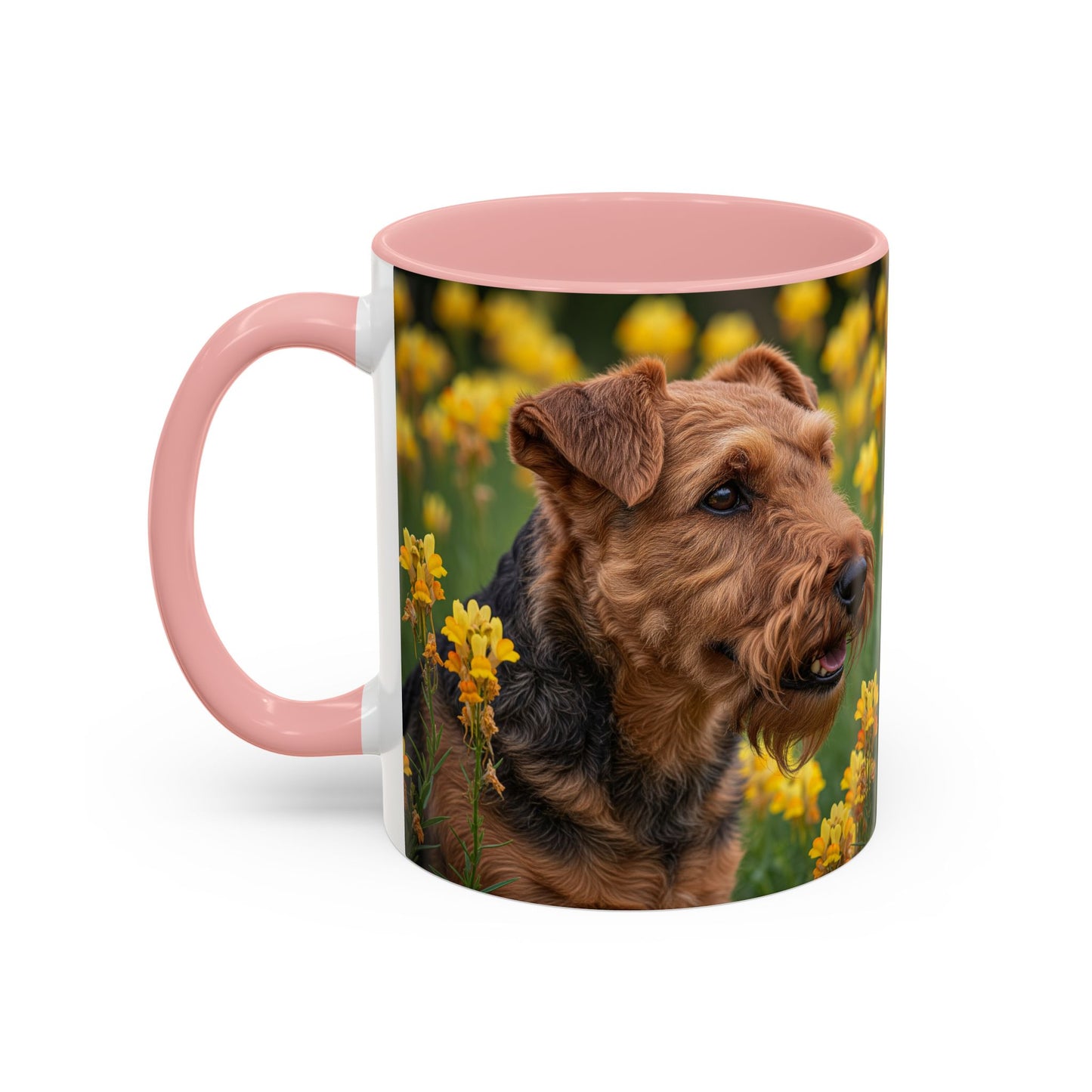 Welsh Terrier Accent Coffee Mug - Perfect Gift for Dog Lovers
