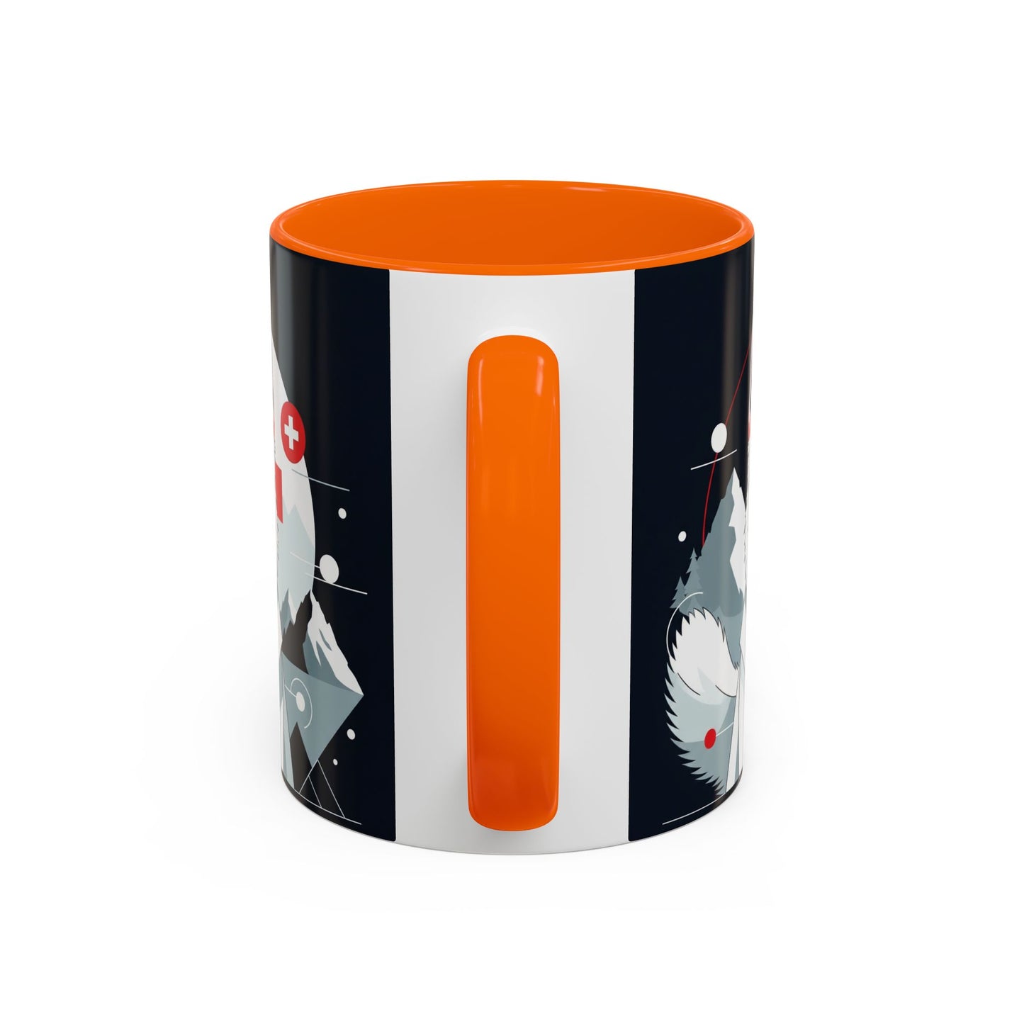 White Swiss Shepherd Dog Accent Coffee Mug - Perfect Gift for Dog Lovers