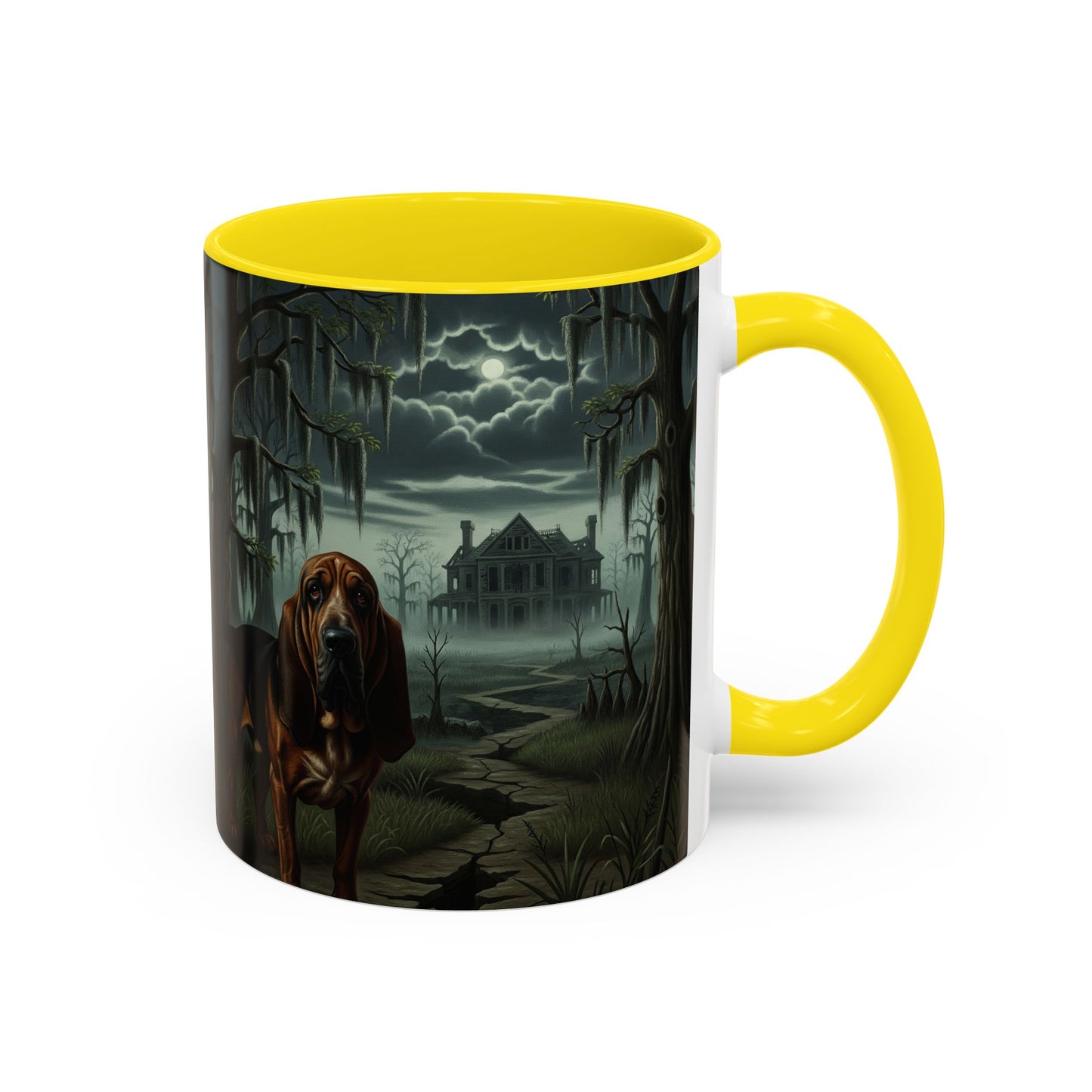 Bloodhound Accent Coffee Mug - Perfect Gift for Dog Lovers